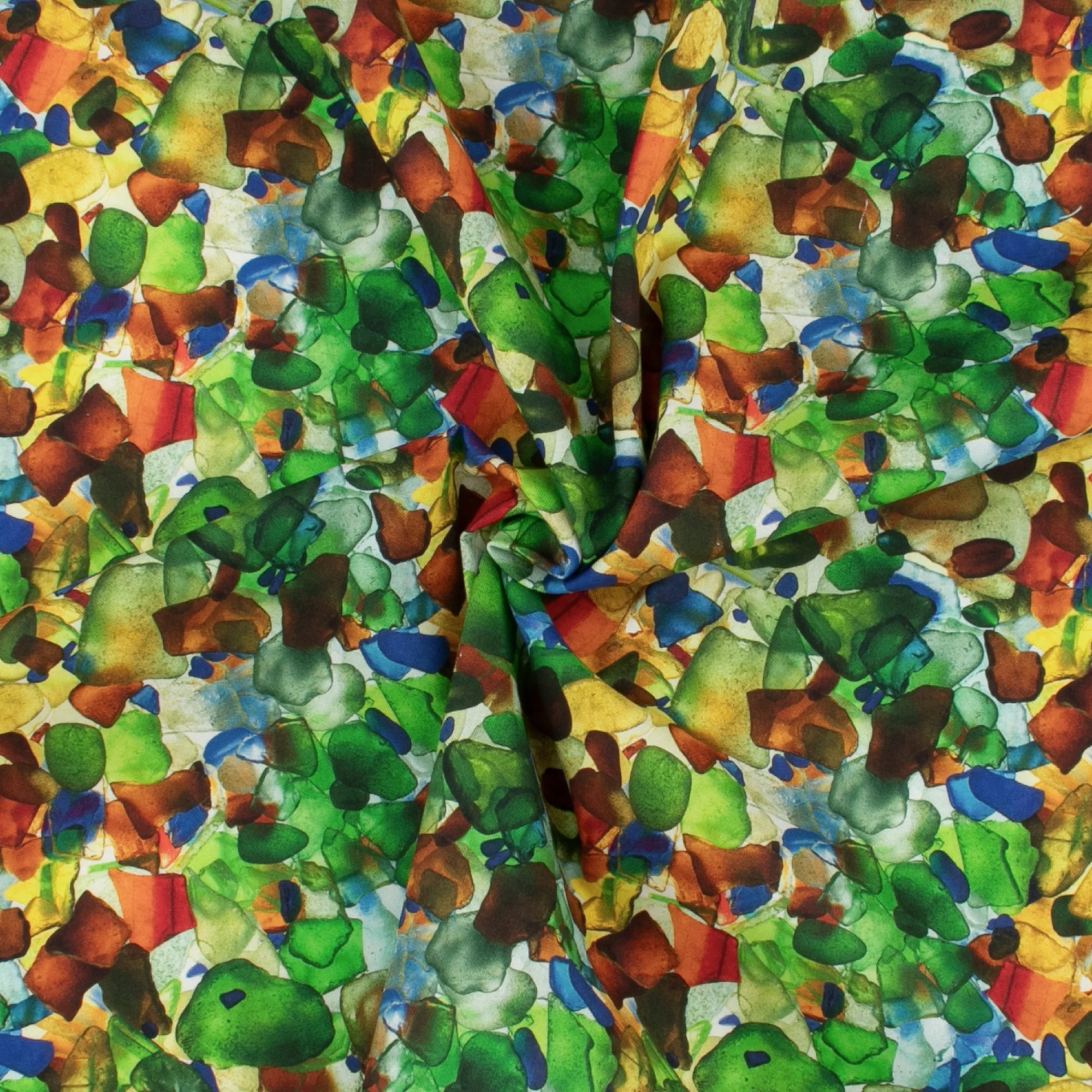 ESSENTIAL Printed Cotton - WINDHAM - Glass stone - Multi - Image 2