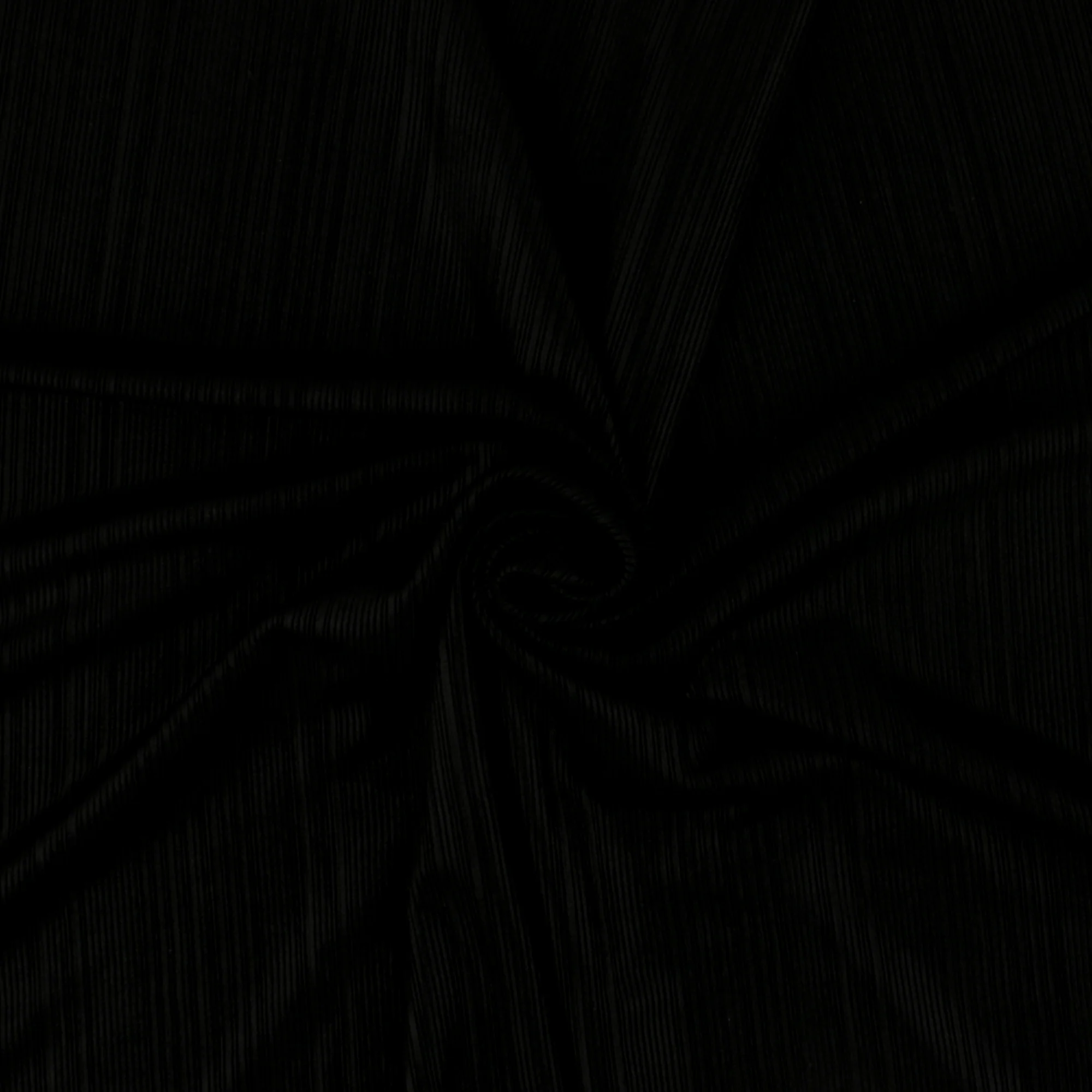 Evening Knit Fabric - GLOW - 002 - Black - Image 2