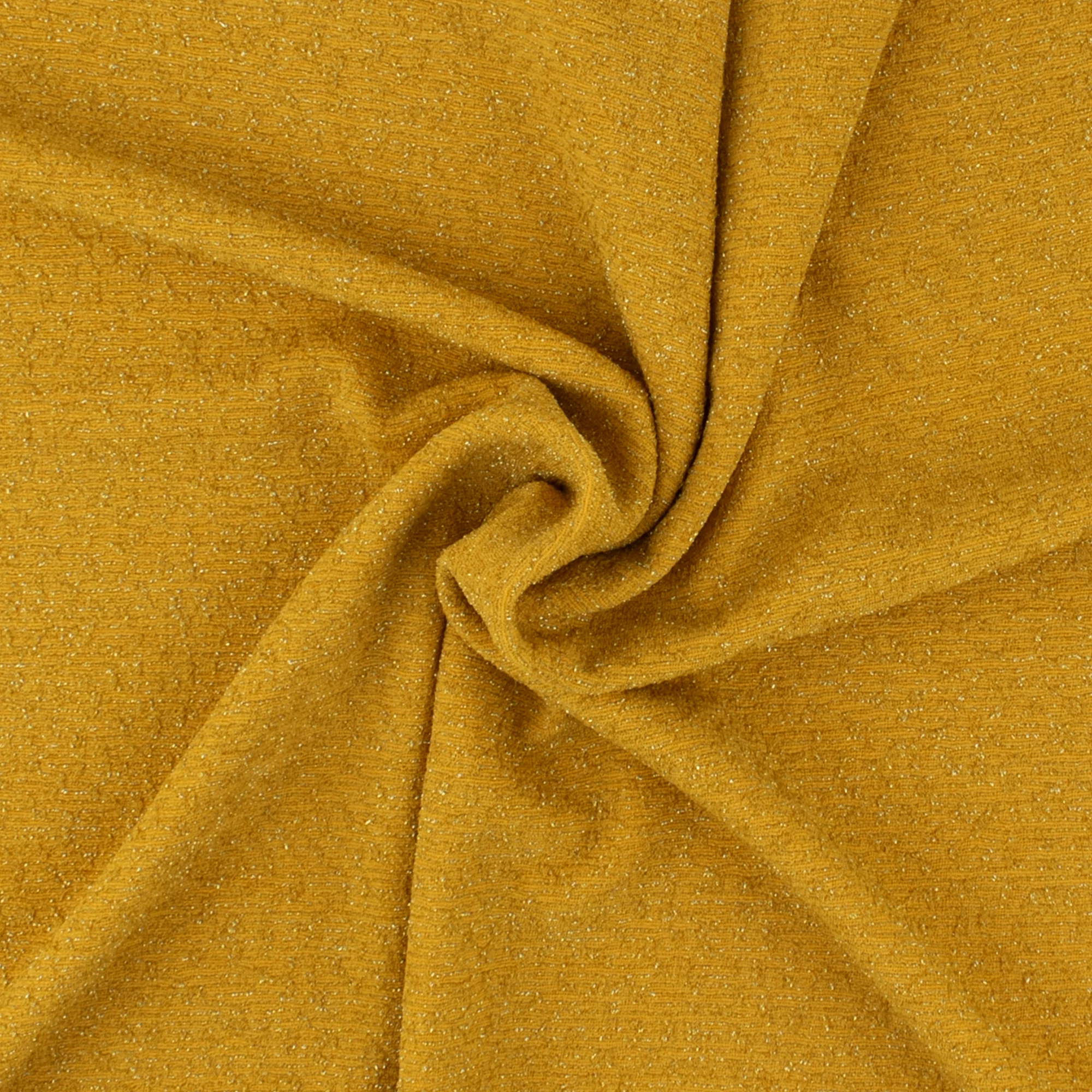 Evening Knit Fabric - GLOW - 005 - Mustard - Image 2