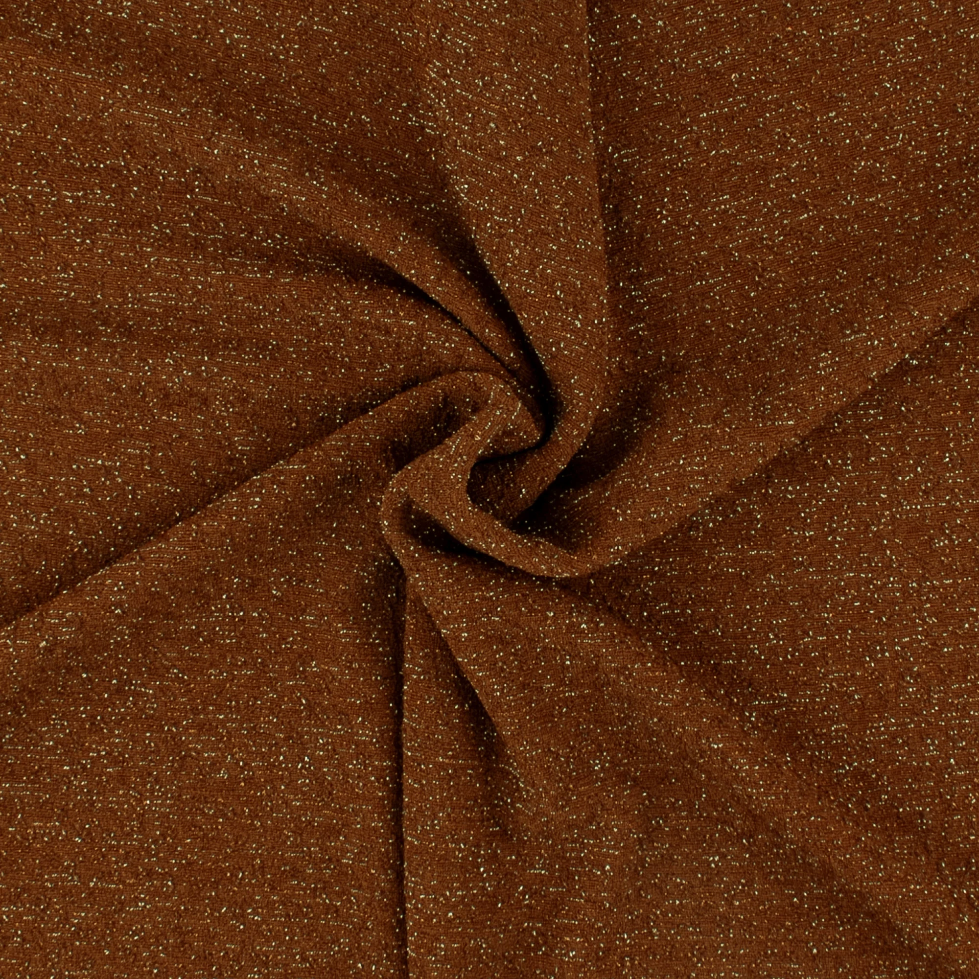 Evening Knit Fabric - GLOW - 008 - Copper - Image 2