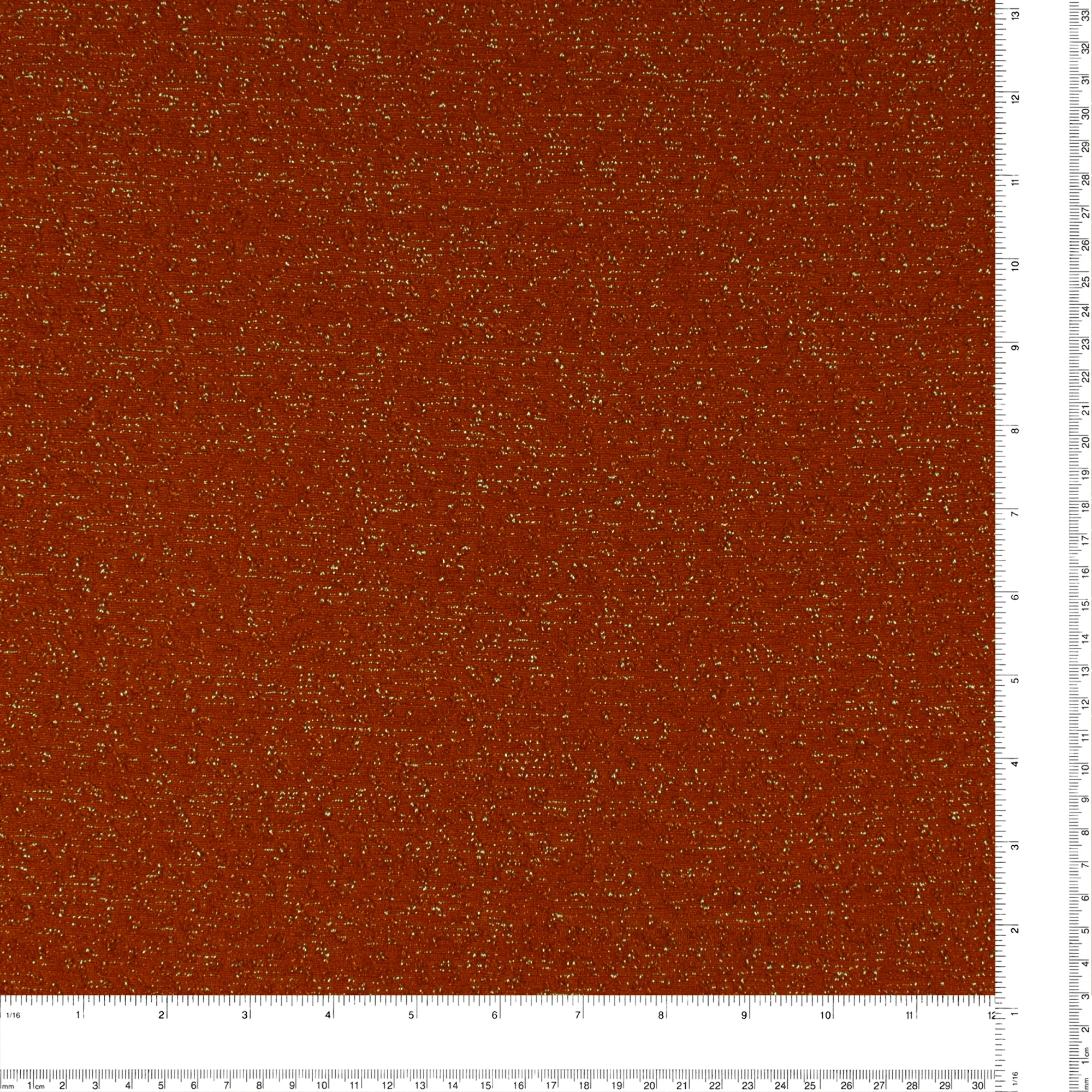 Evening Knit Fabric - GLOW - 009 - Rust - Image 3