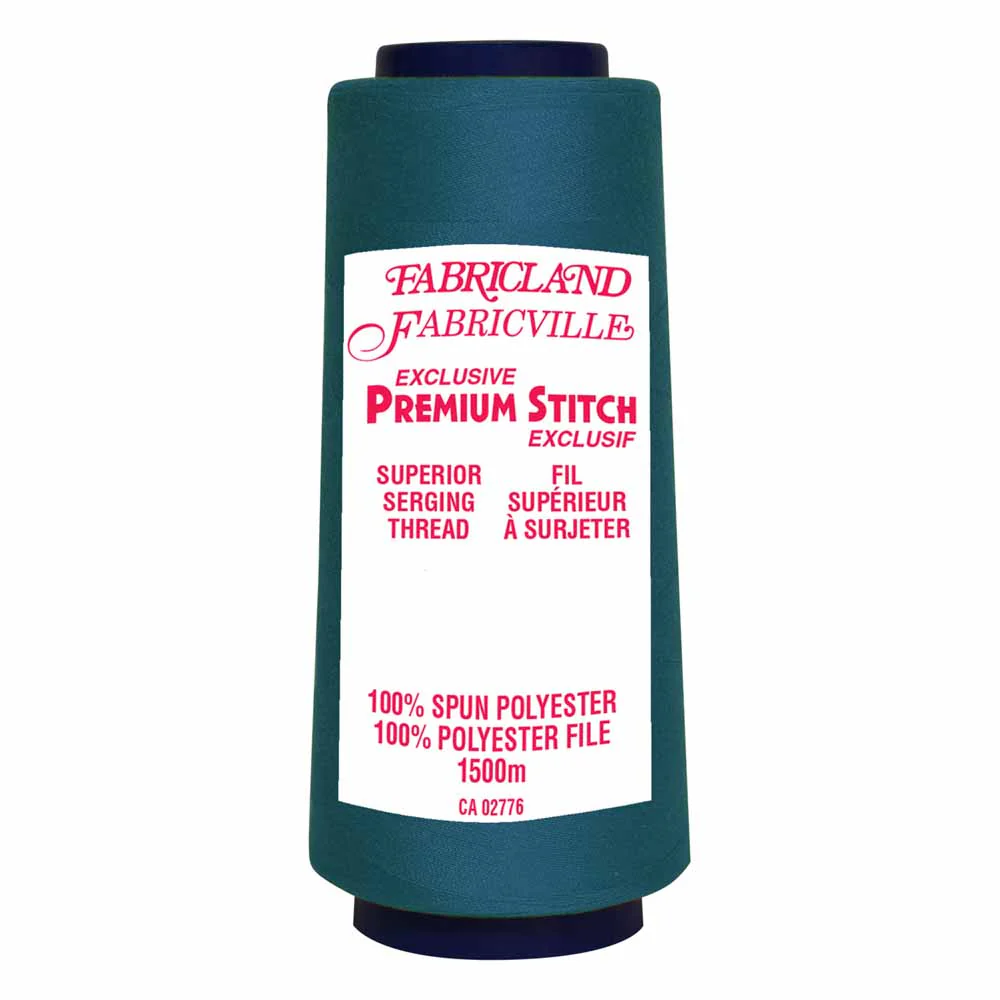 Fabricville Serging Thread 1500m - Deep Teal