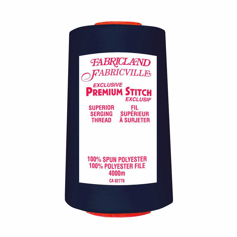 Fabricville Serging Thread 4000m - Navy