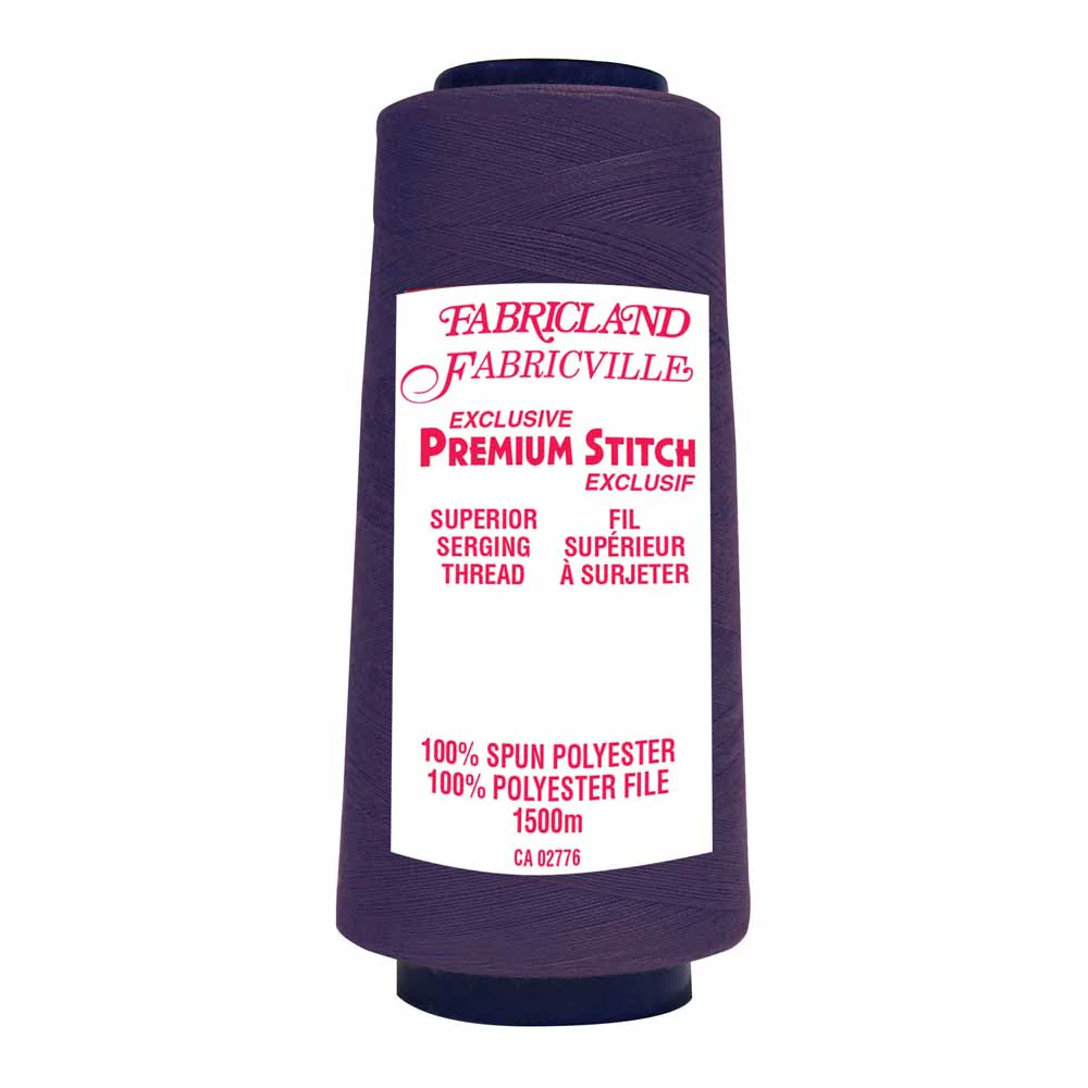 Fabricville Serging Thread 1500m - Purple