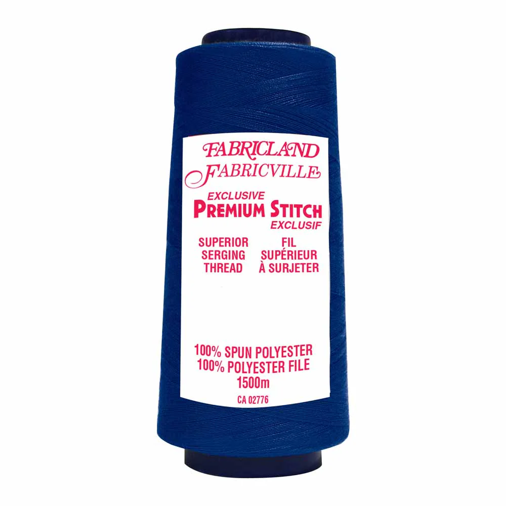 Fabricville Serging Thread 1500m - Royal Blue