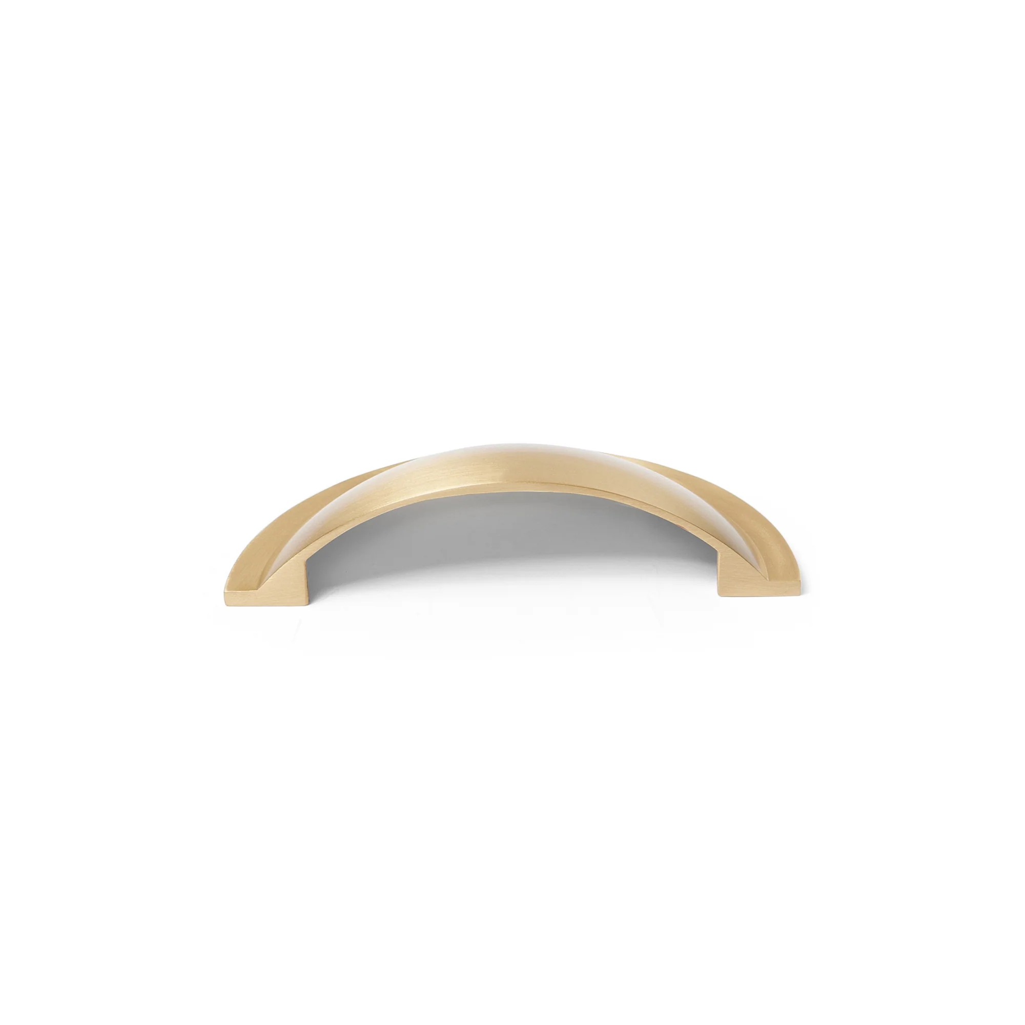 Farmhouse Handle - Satin Brass - 3.5 in (8 cm) - Image 3