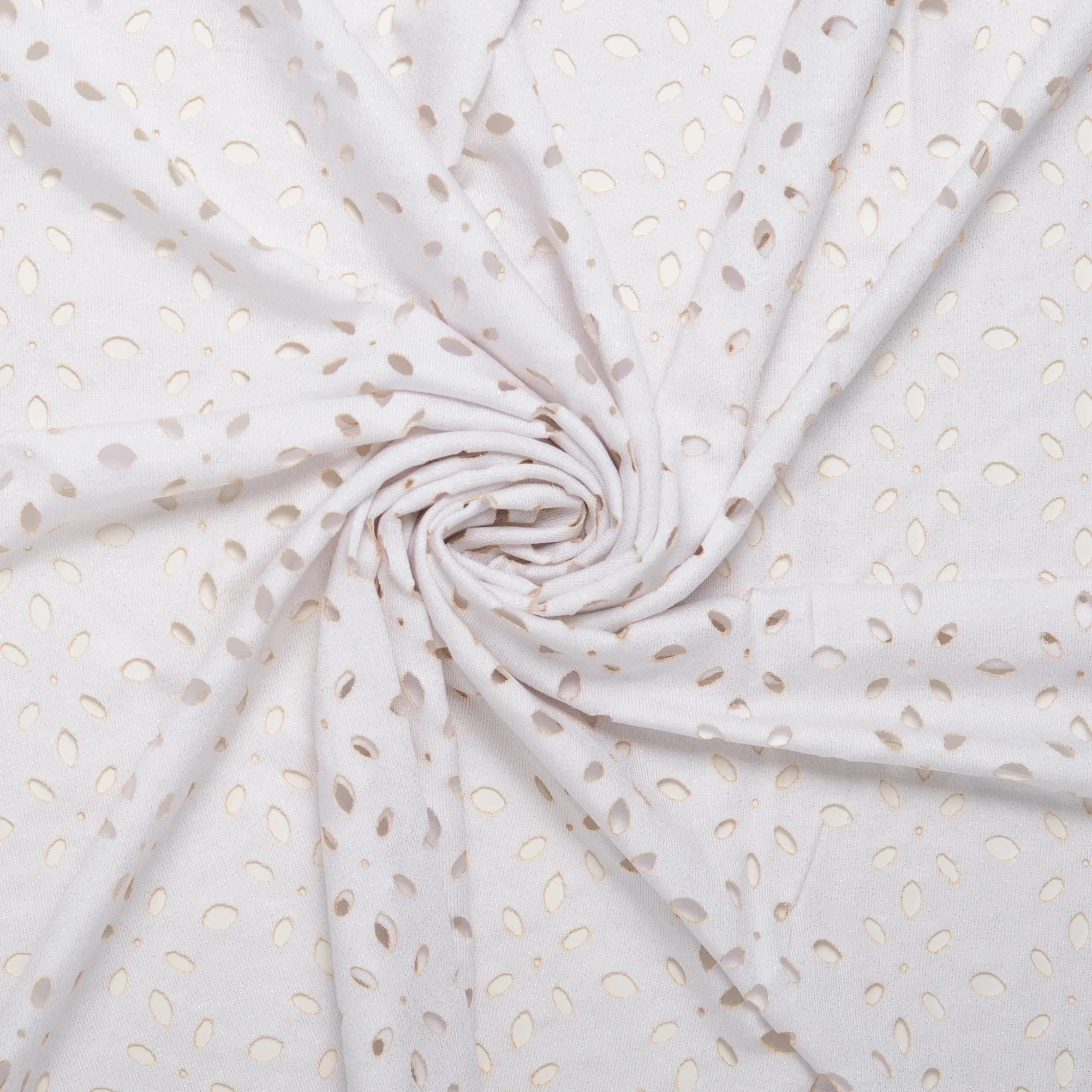 Fashion Knit - ROSALIE - Perforated - White - Image 2