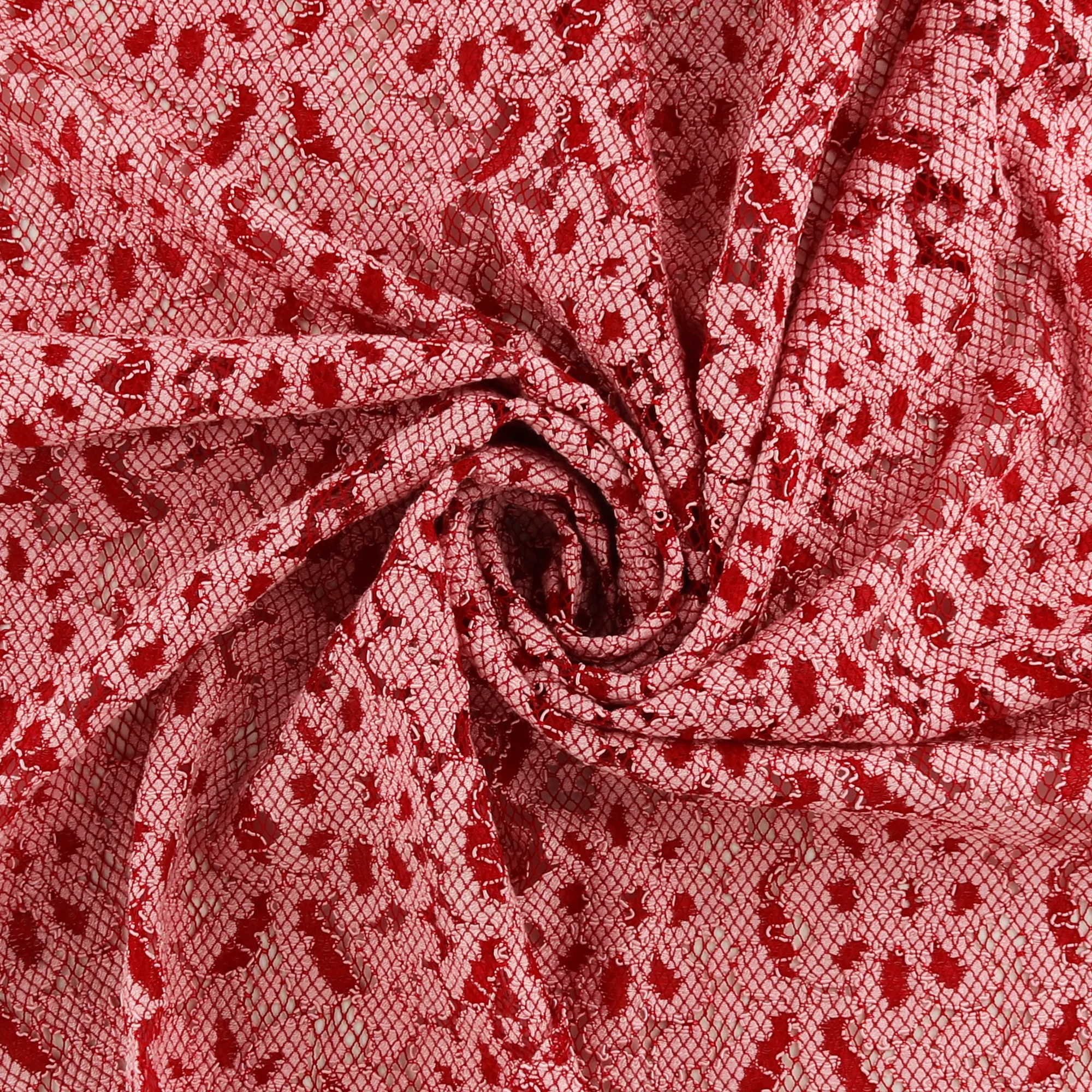 Fashion Lace - RANIA - 018 - Red - Image 2