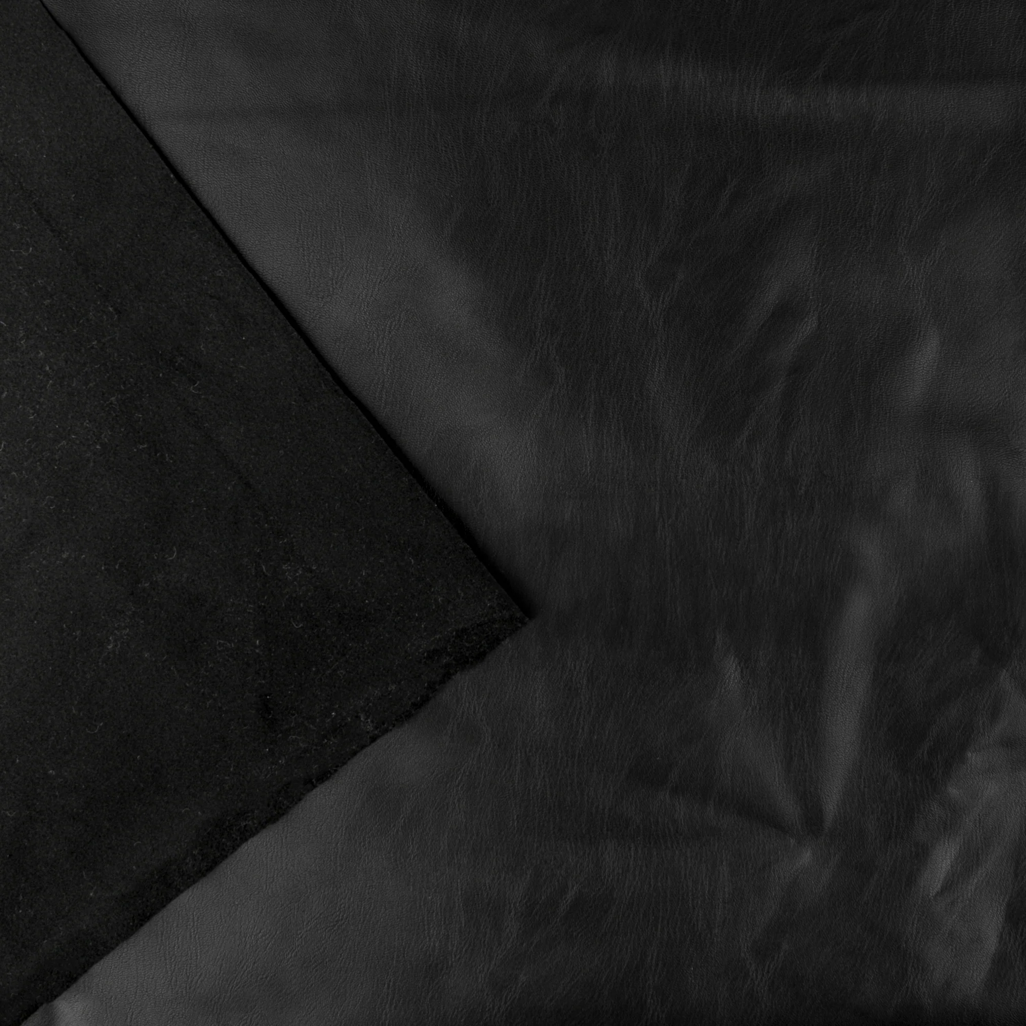 Fashion Leather Look - 004 - Black - Image 4