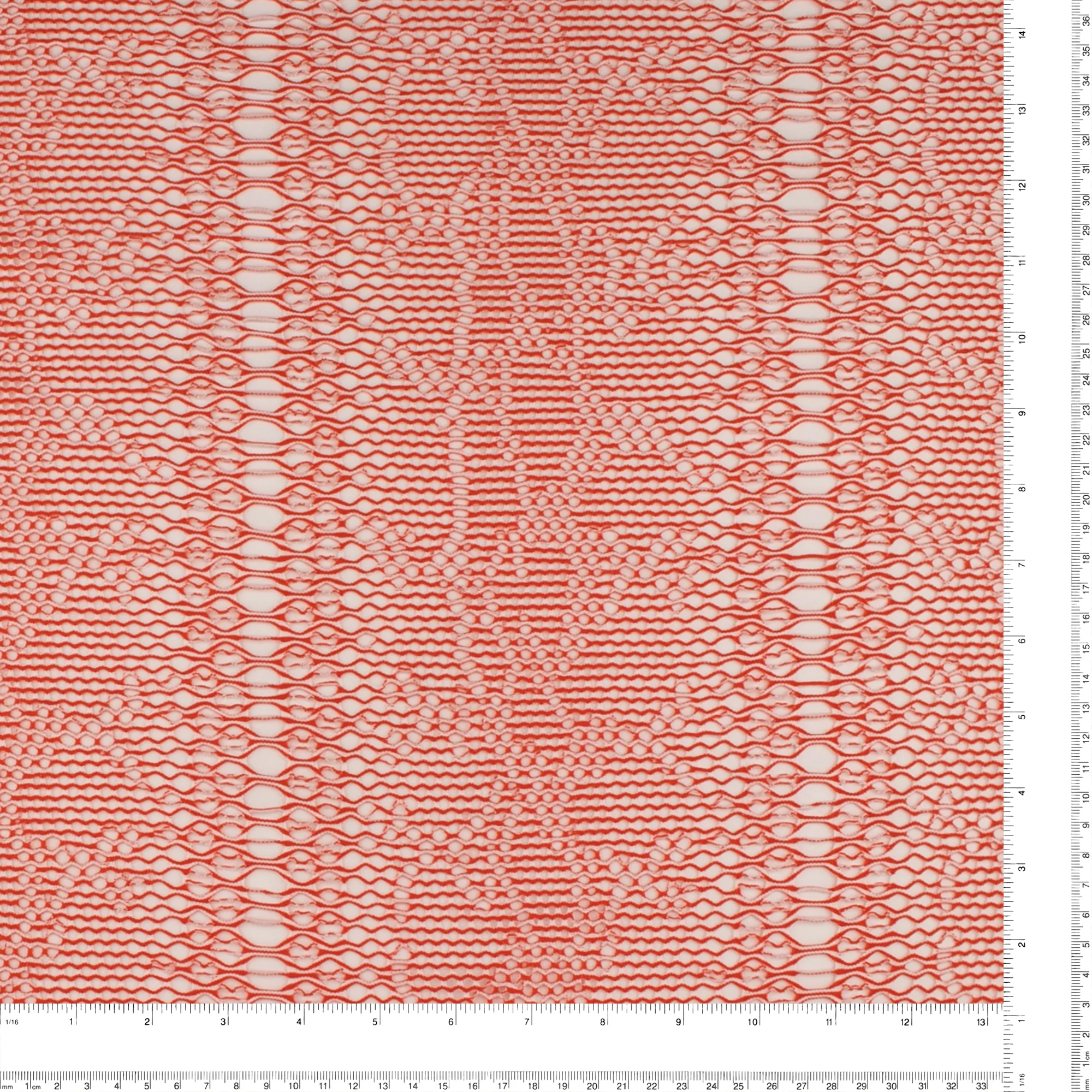 Fashion Mesh - COSTA BLANCA - 001 - Red - Image 3