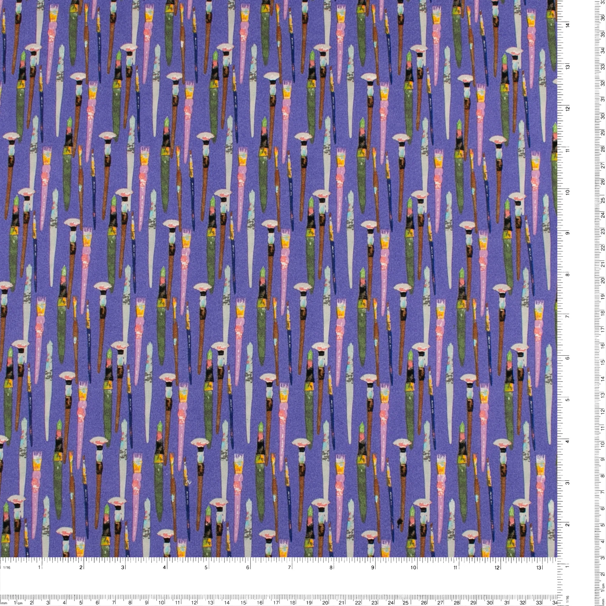 Fat Quarters 18 x 21 in (46 x 53 cm) - 005 - Purple - Image 3