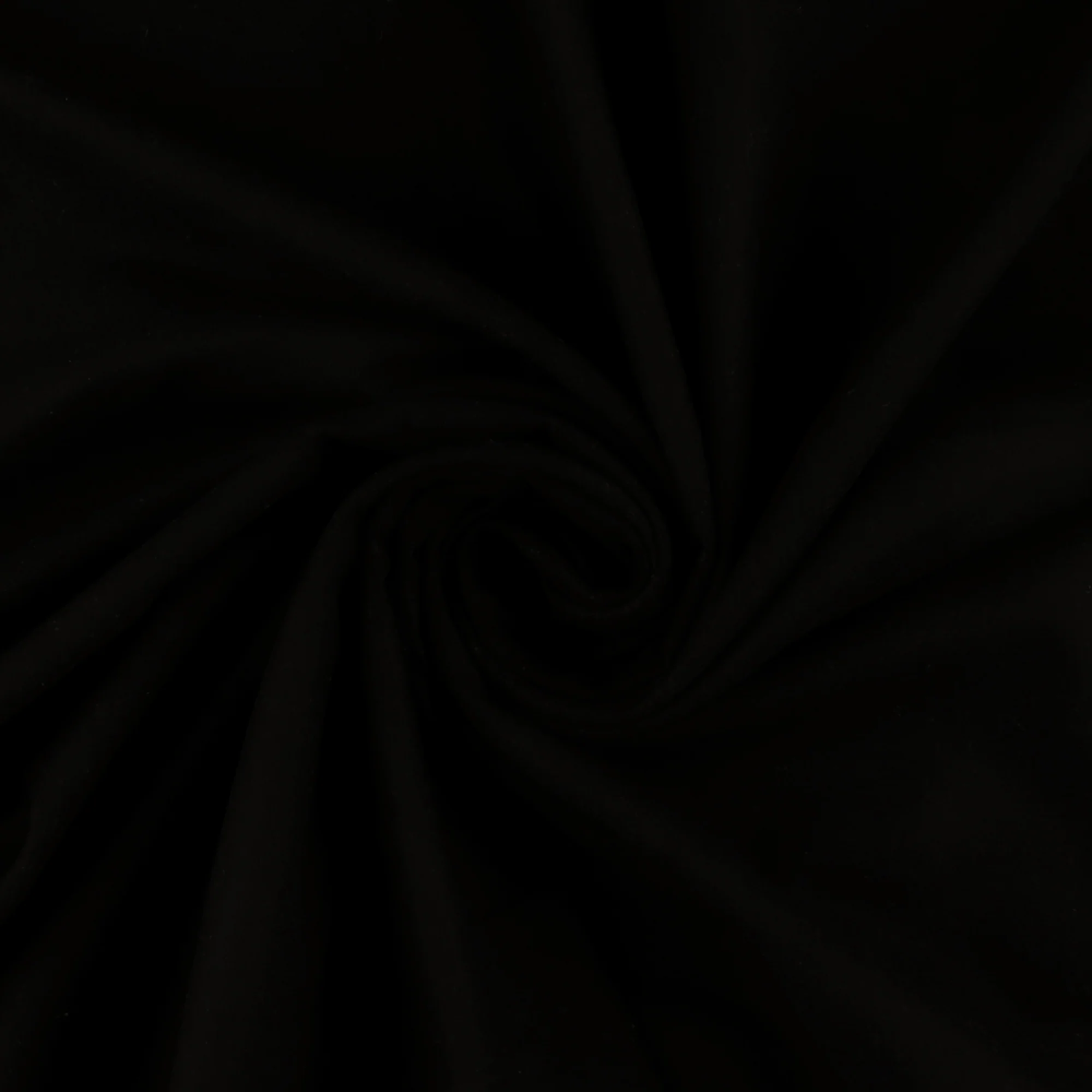 Flannel Solid - Wide Width - Black - Image 2