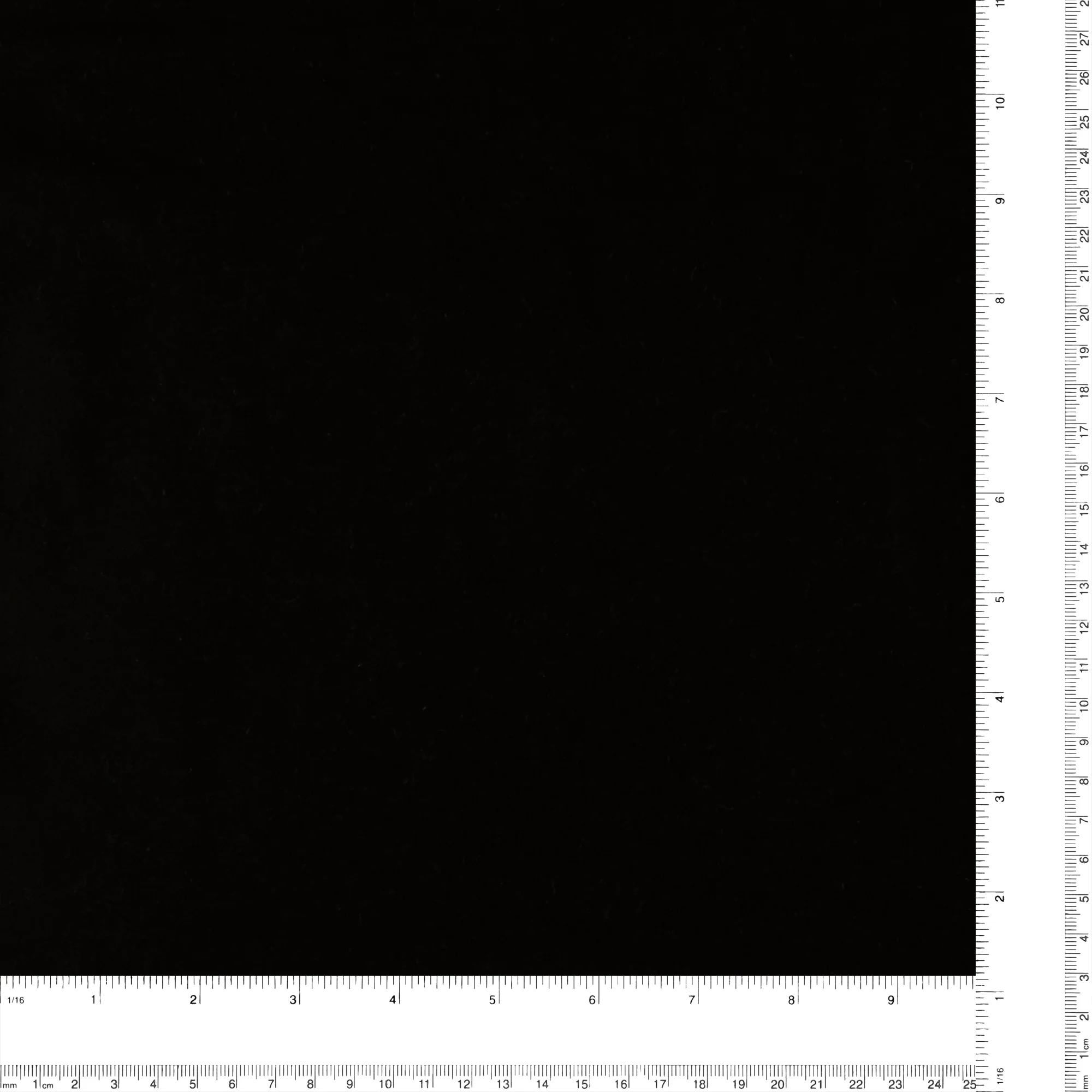 Flannel Solid - Wide Width - Black - Image 3