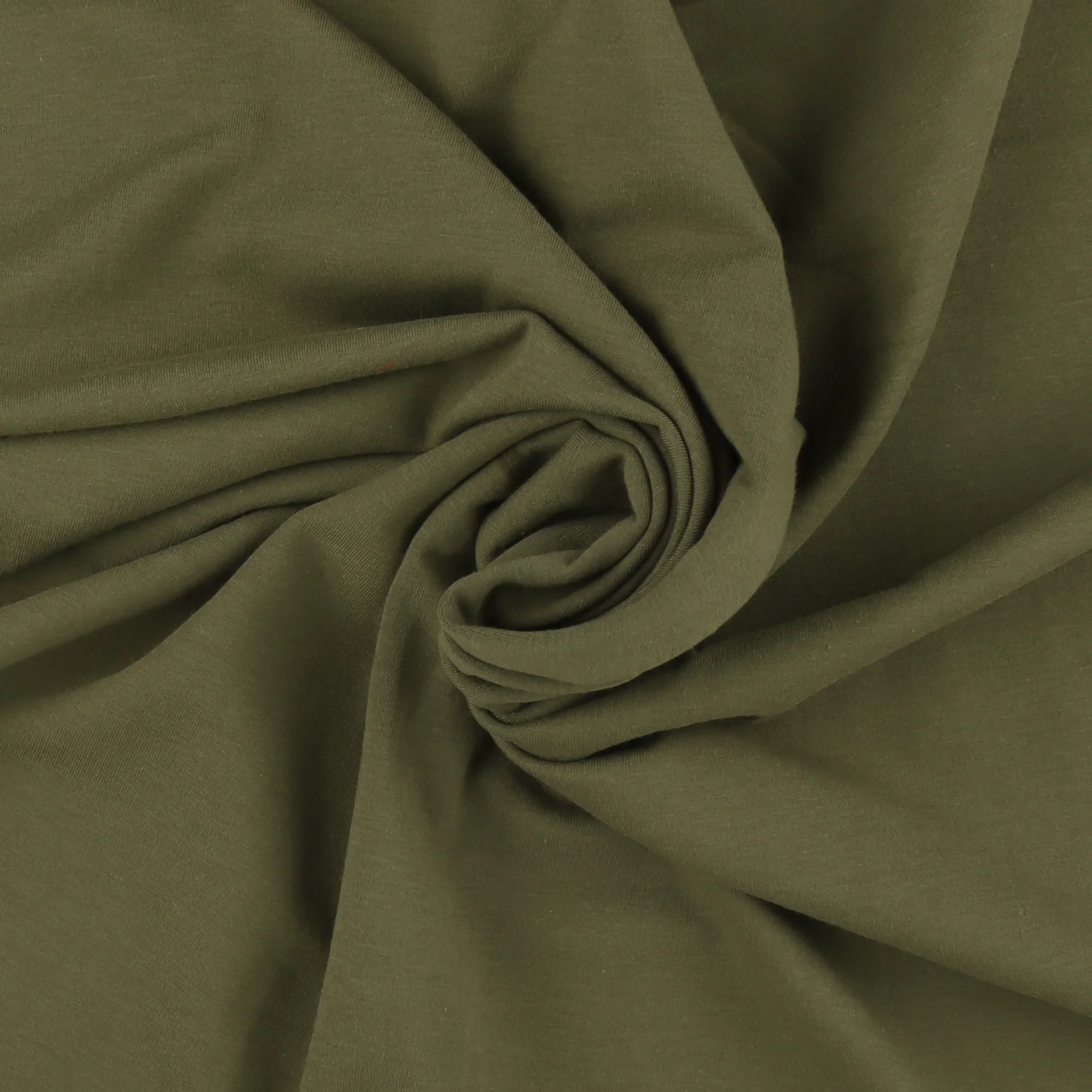Fleece - BAMBOO - Military Green - Image 2