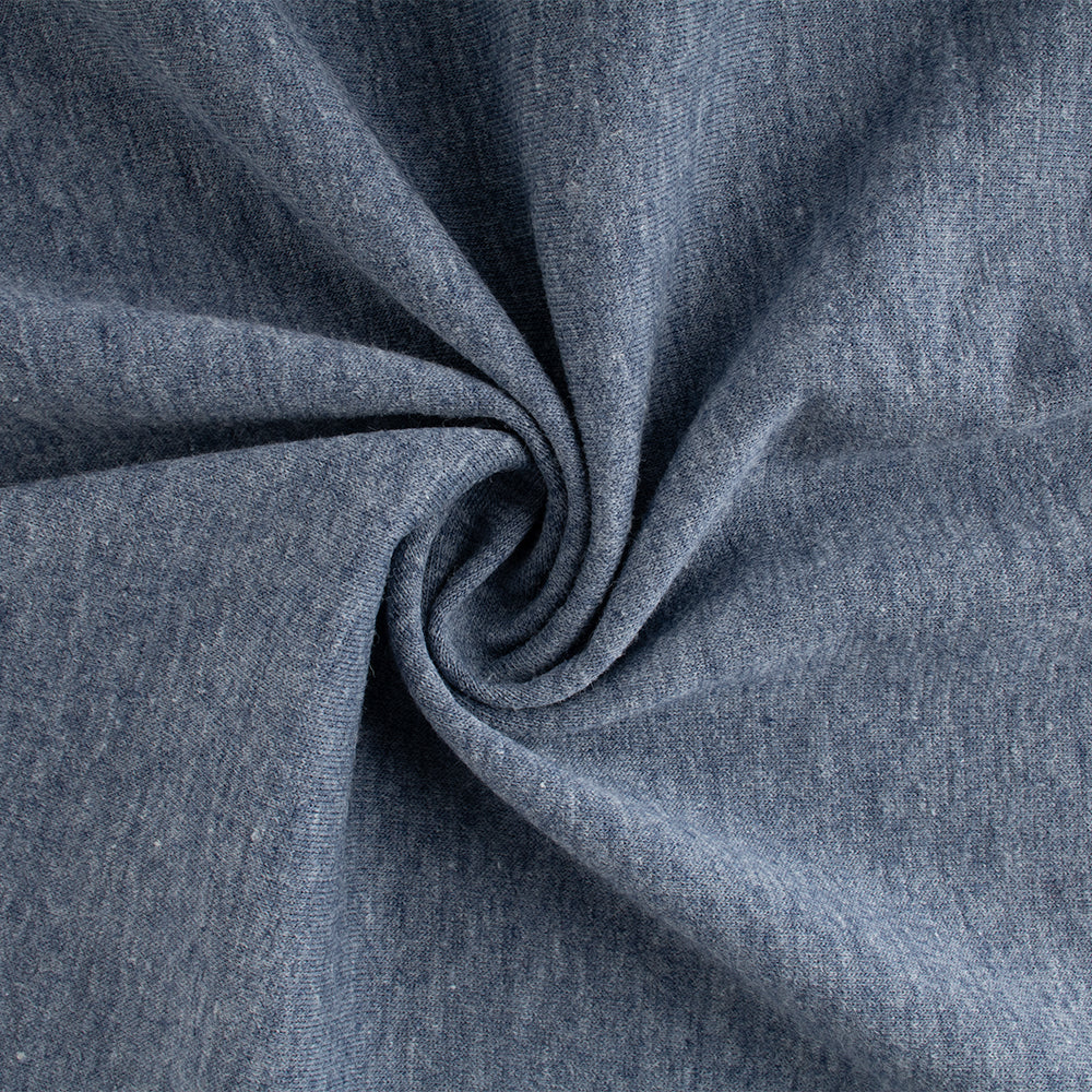 French Terry Knit - Blue mix - Image 2