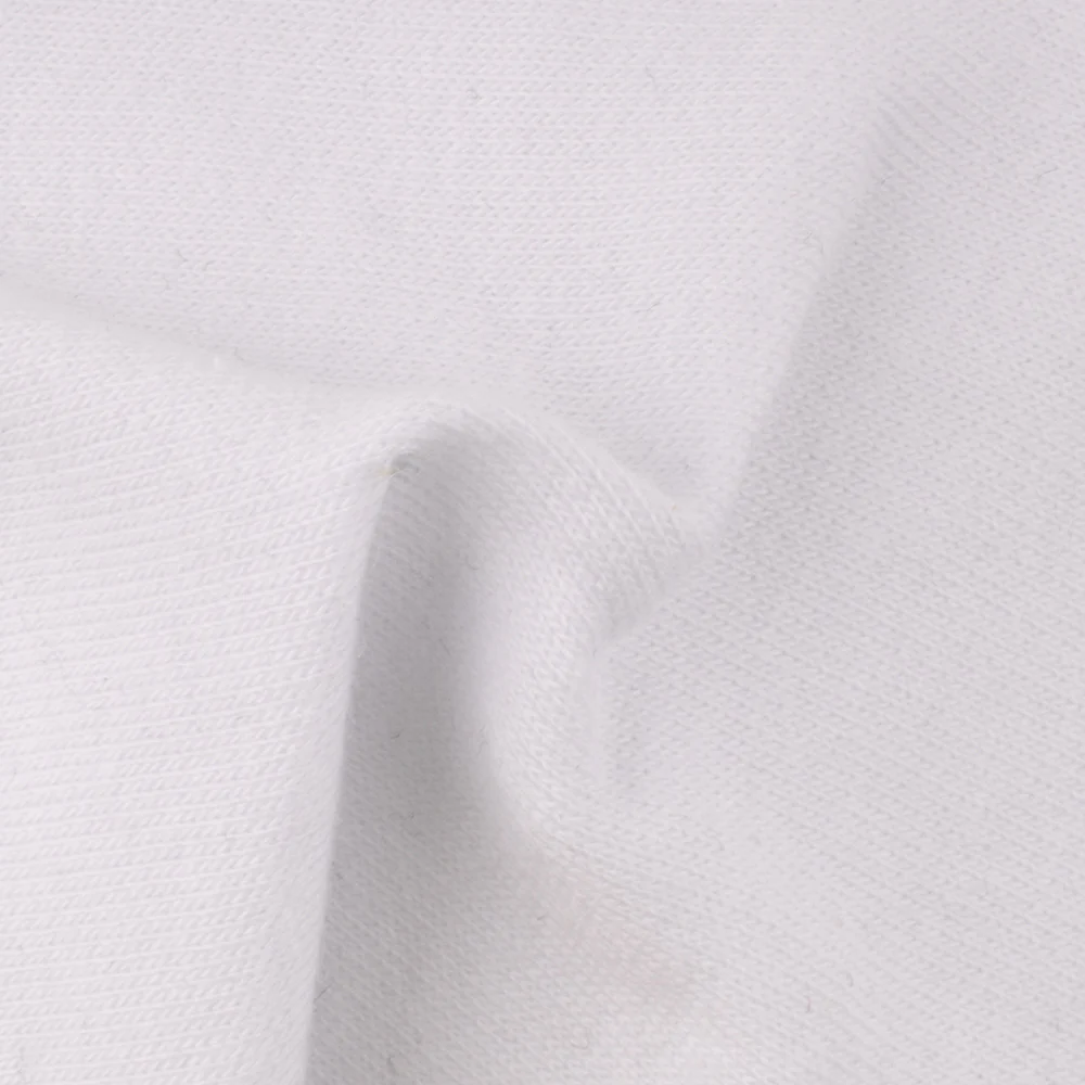French Terry Knit - Pure white - Image 2