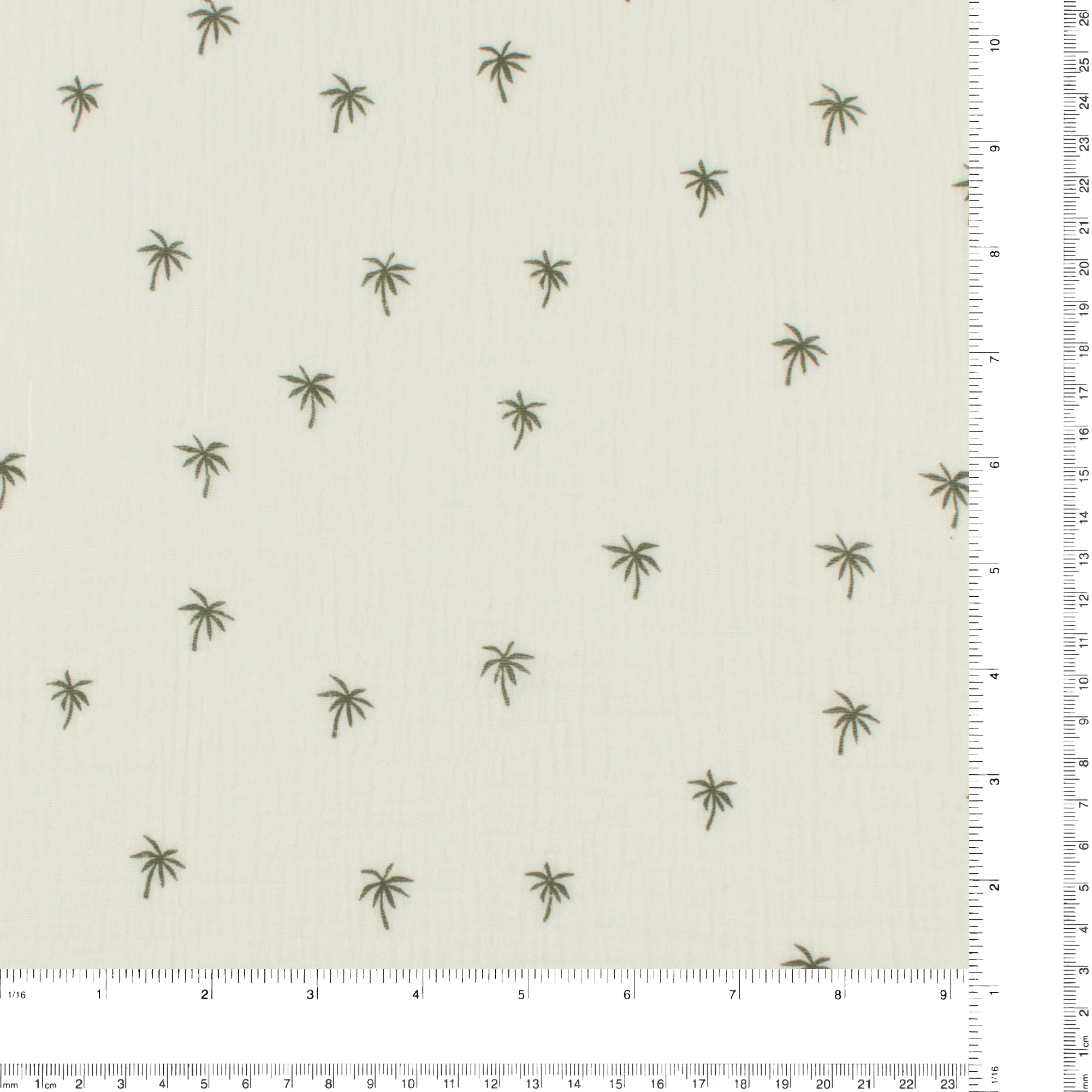 Gauze Cotton Print - NAP TIME - 002 - White - Image 3