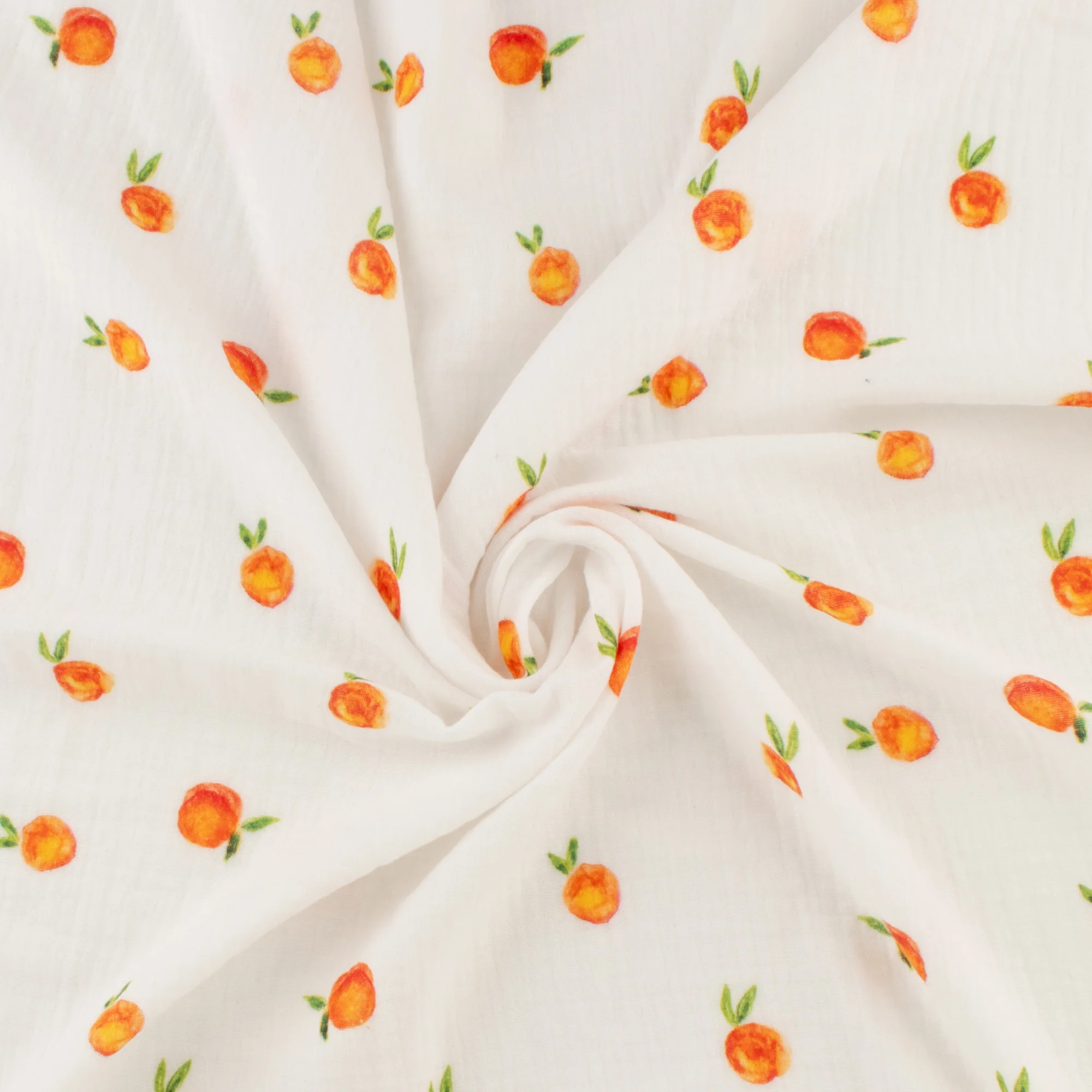 Gauze Cotton Print - NAP TIME - 003 - White - Image 2