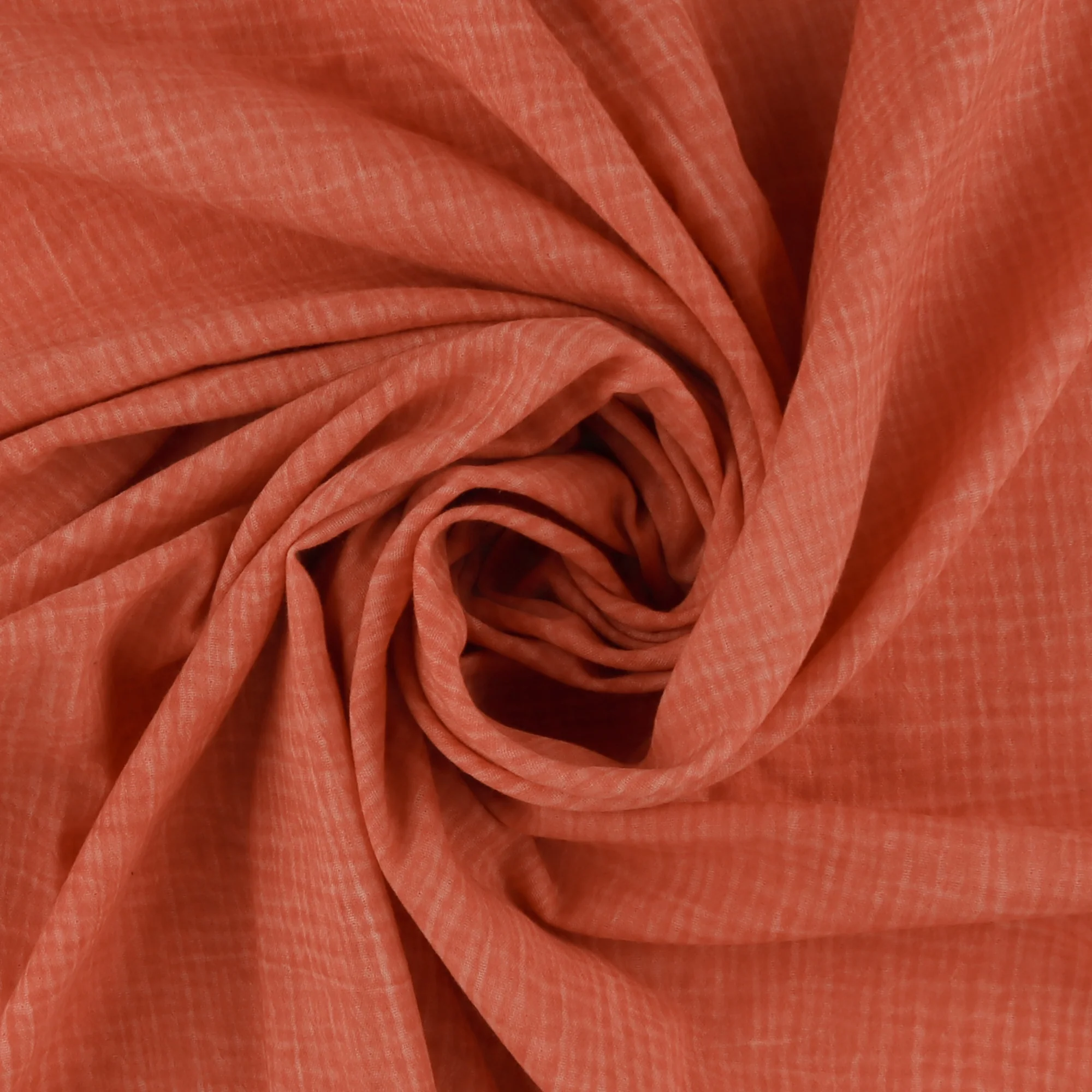 Gauze Cotton - SUMMER ESSENTIALS - 009 - Coral - Image 2