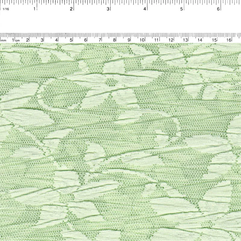 GELATO Pleated lace - Green - Image 2