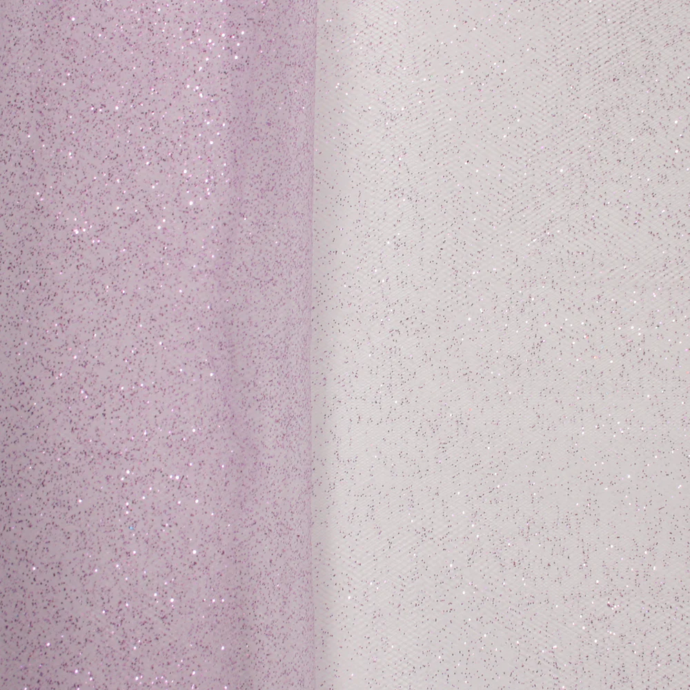 Glitter Tulle - Lavender