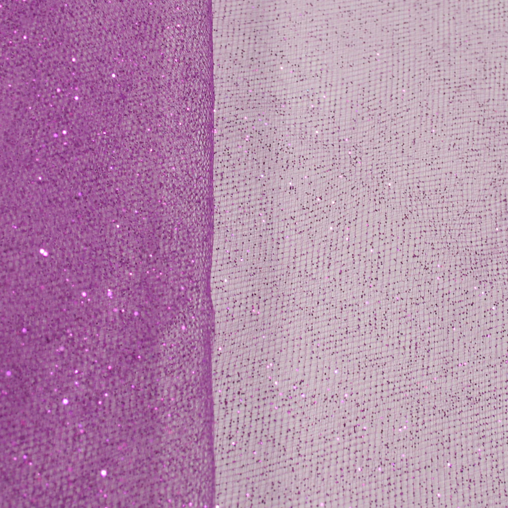 Glitter Tulle - Purple