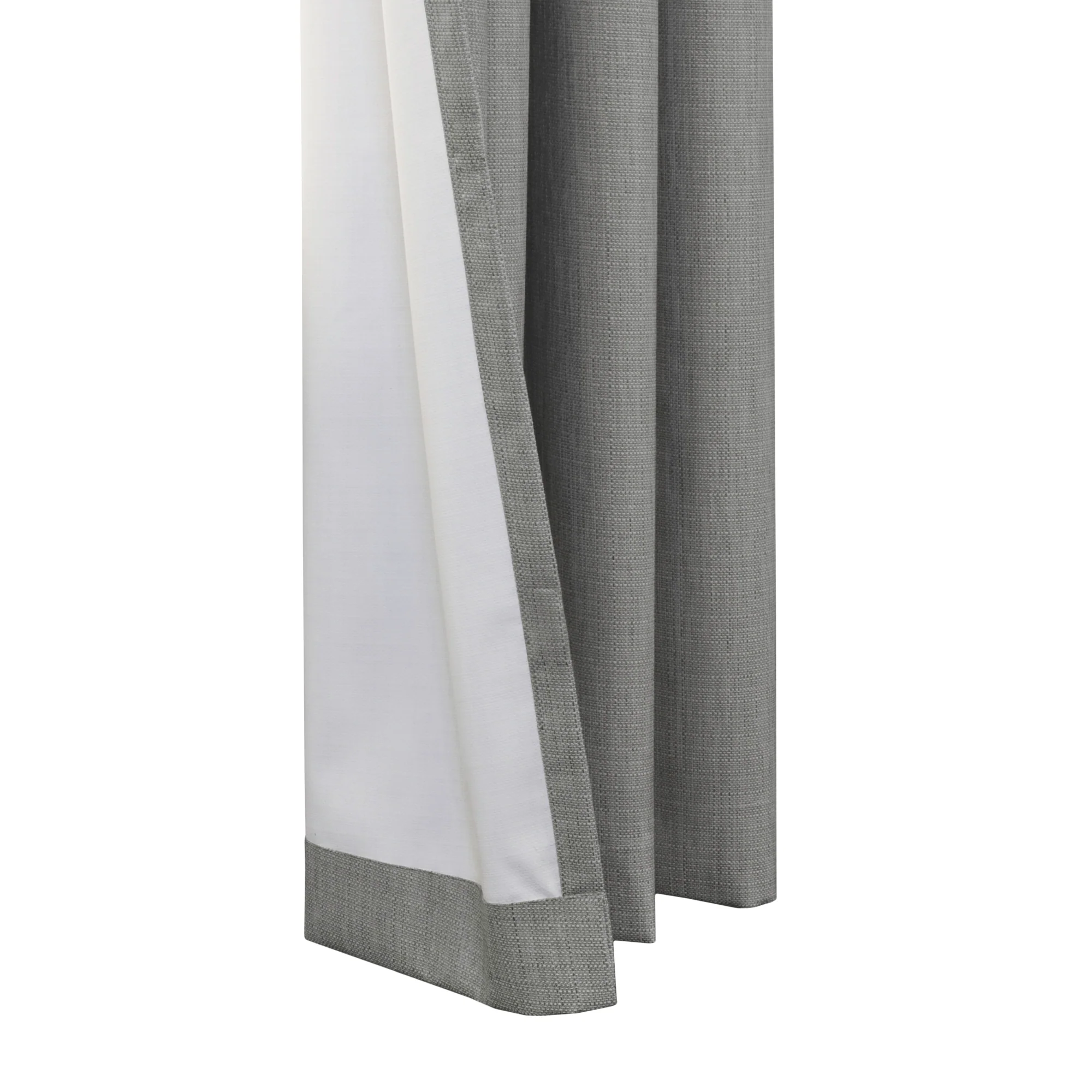 Grommet curtain panel - Bailey - Greige - 52 x 84'' - Image 3