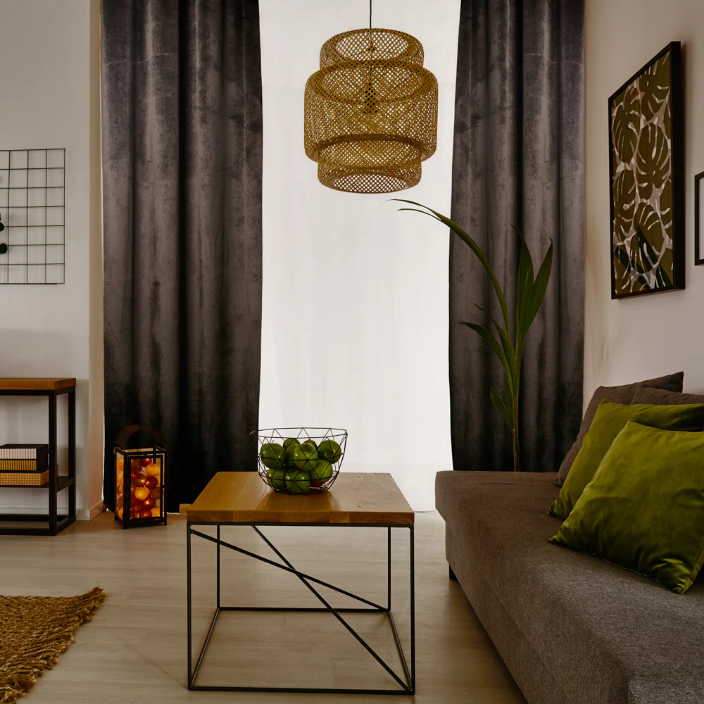 Grommet curtain panel - Luxe - Dark Brown - Image 4