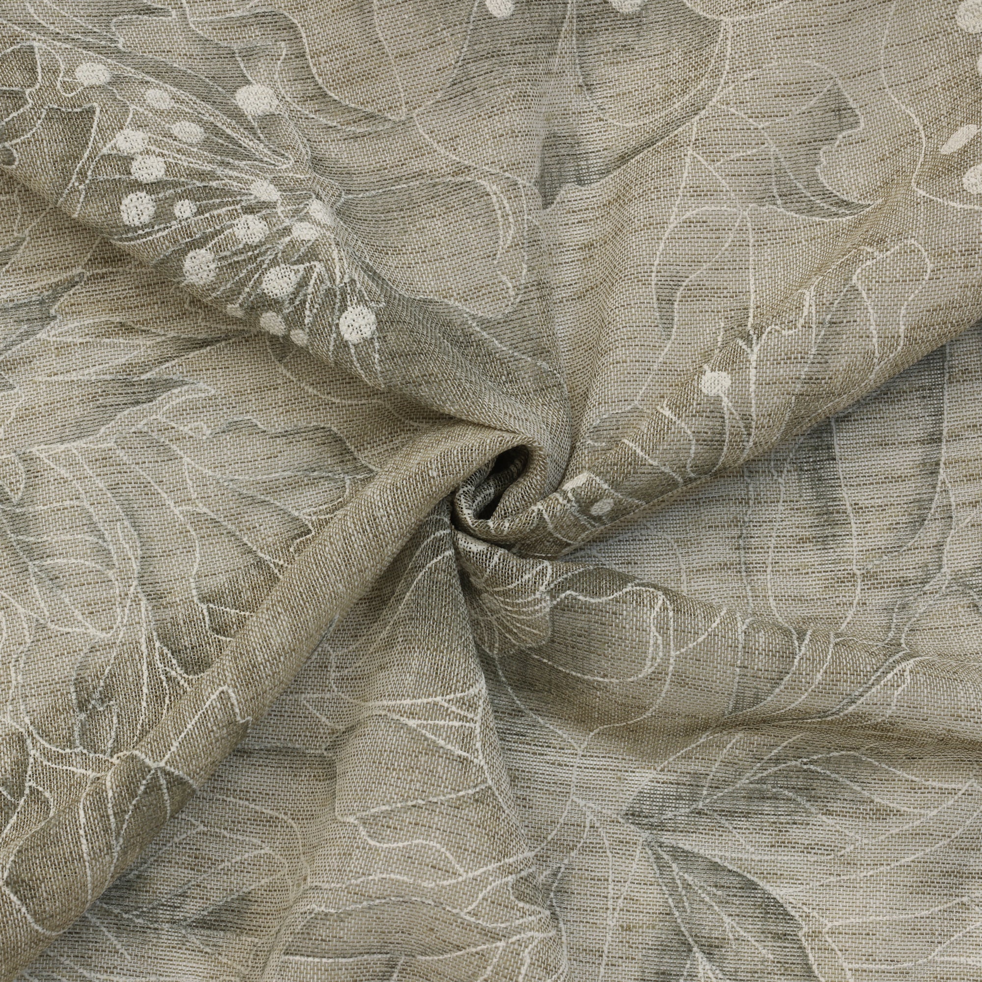 Grommet curtain panel - Rapture - Taupe - Image 4