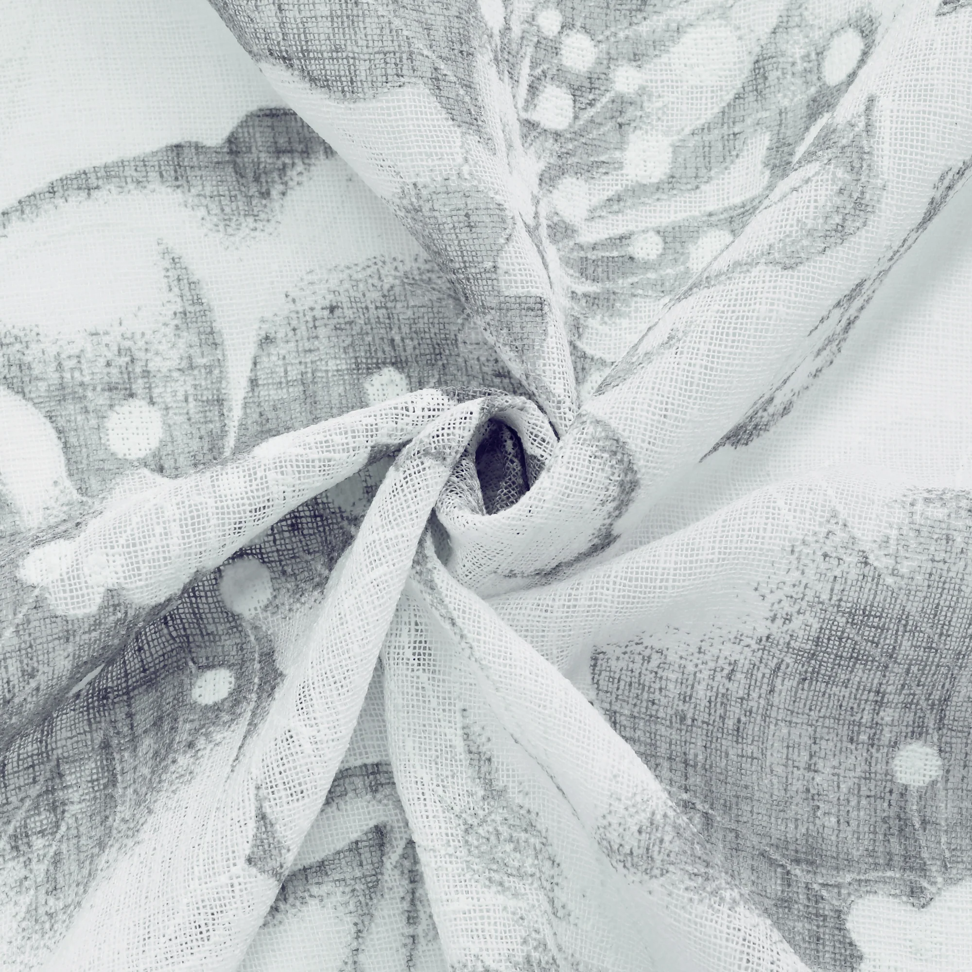 Grommet curtain panel - Rapture - White - Image 5