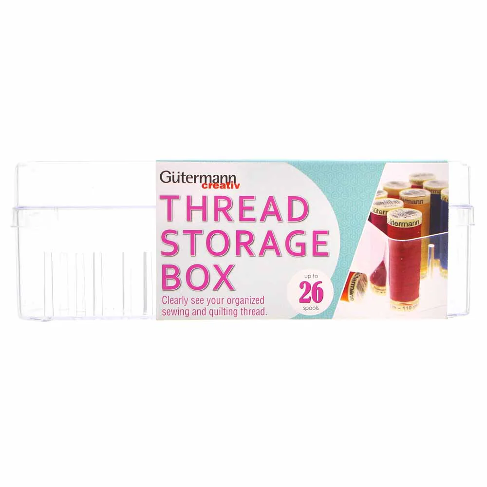 GUTERMANN Thread Storage Box - Holds 26 Spools - Image 2
