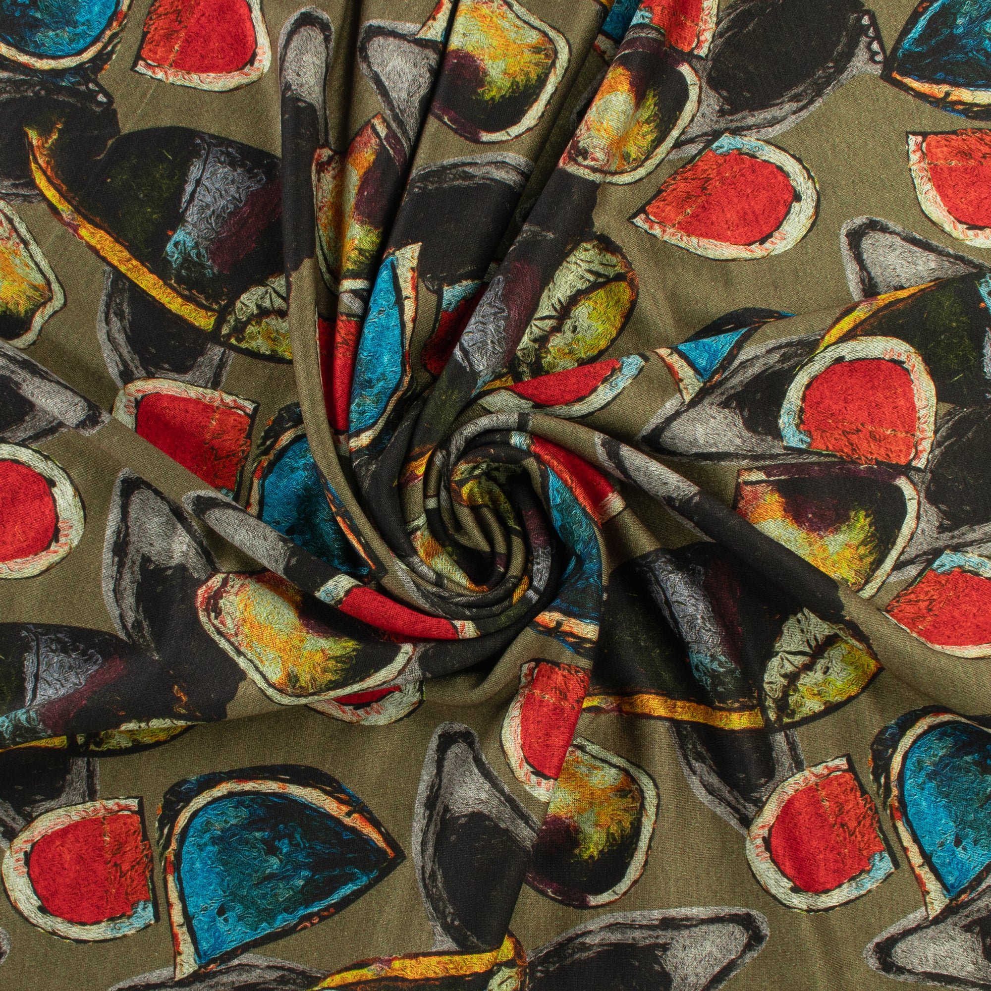 Hacci Knit - NOVARA - 002 - Bark - Image 2