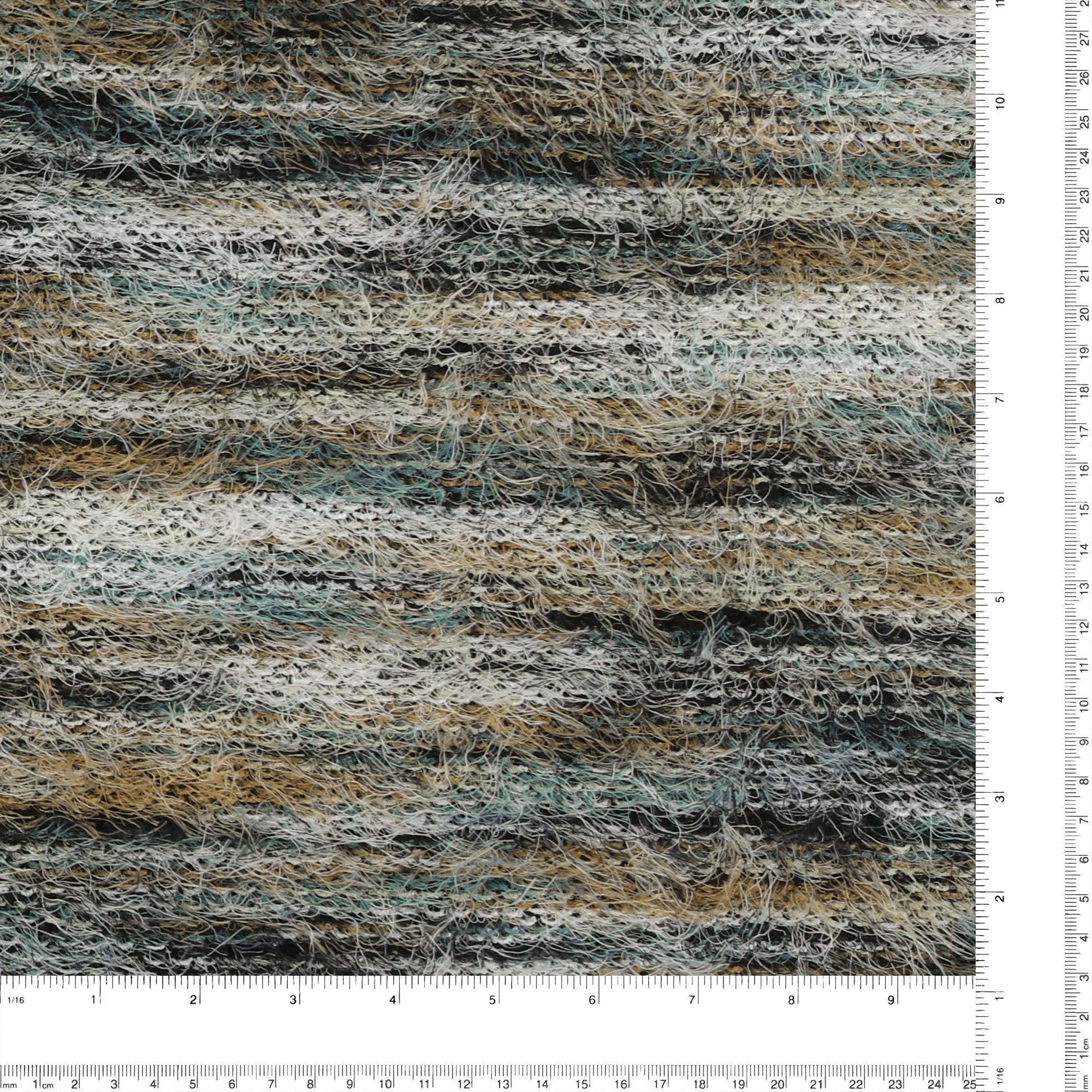Hairy Knit - BLUE HORIZON - 001 - Teal - Image 3
