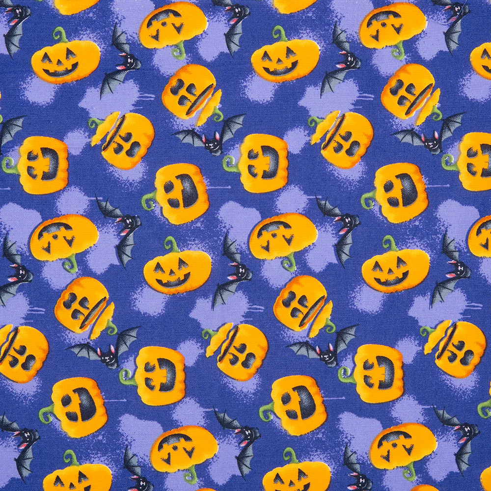 Halloween Fun Print - Pumpkin - Purple
