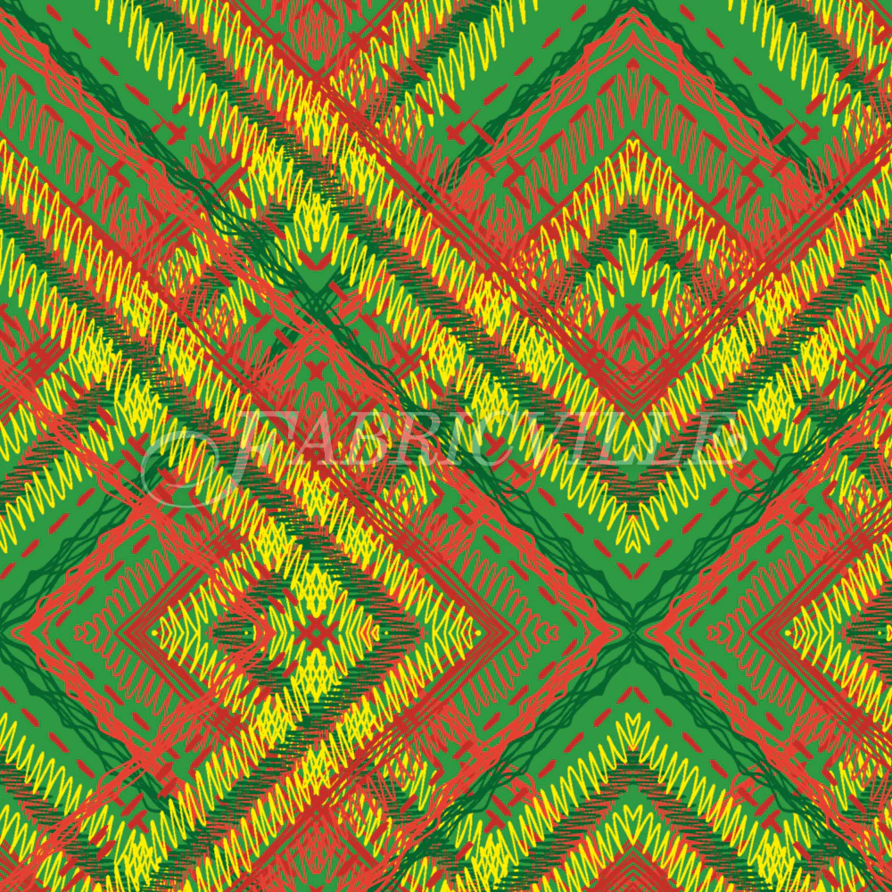 Hand-Drawn Tartan