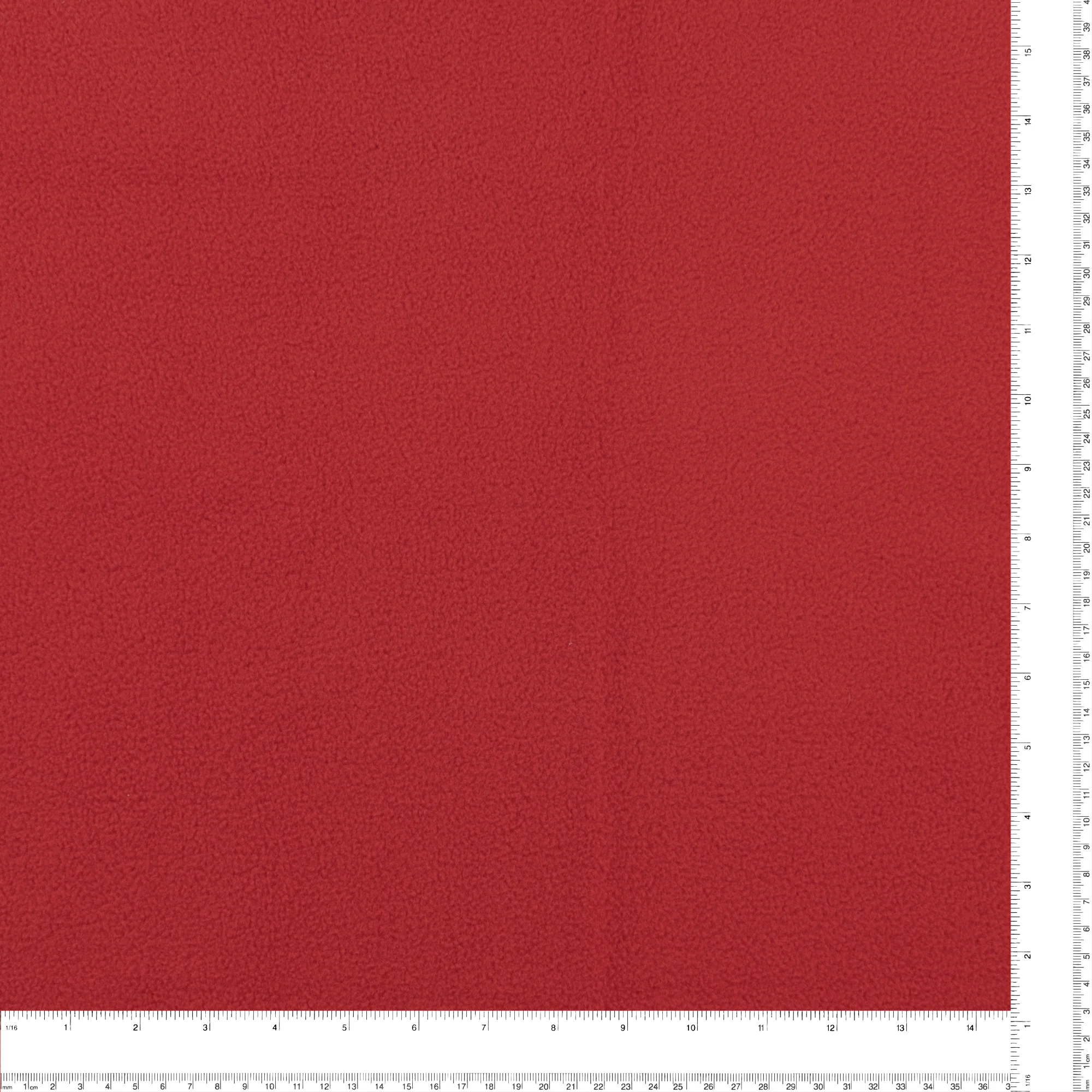 Heavy Anti-Pill Micro Fleece - Equistrian Red - Image 3