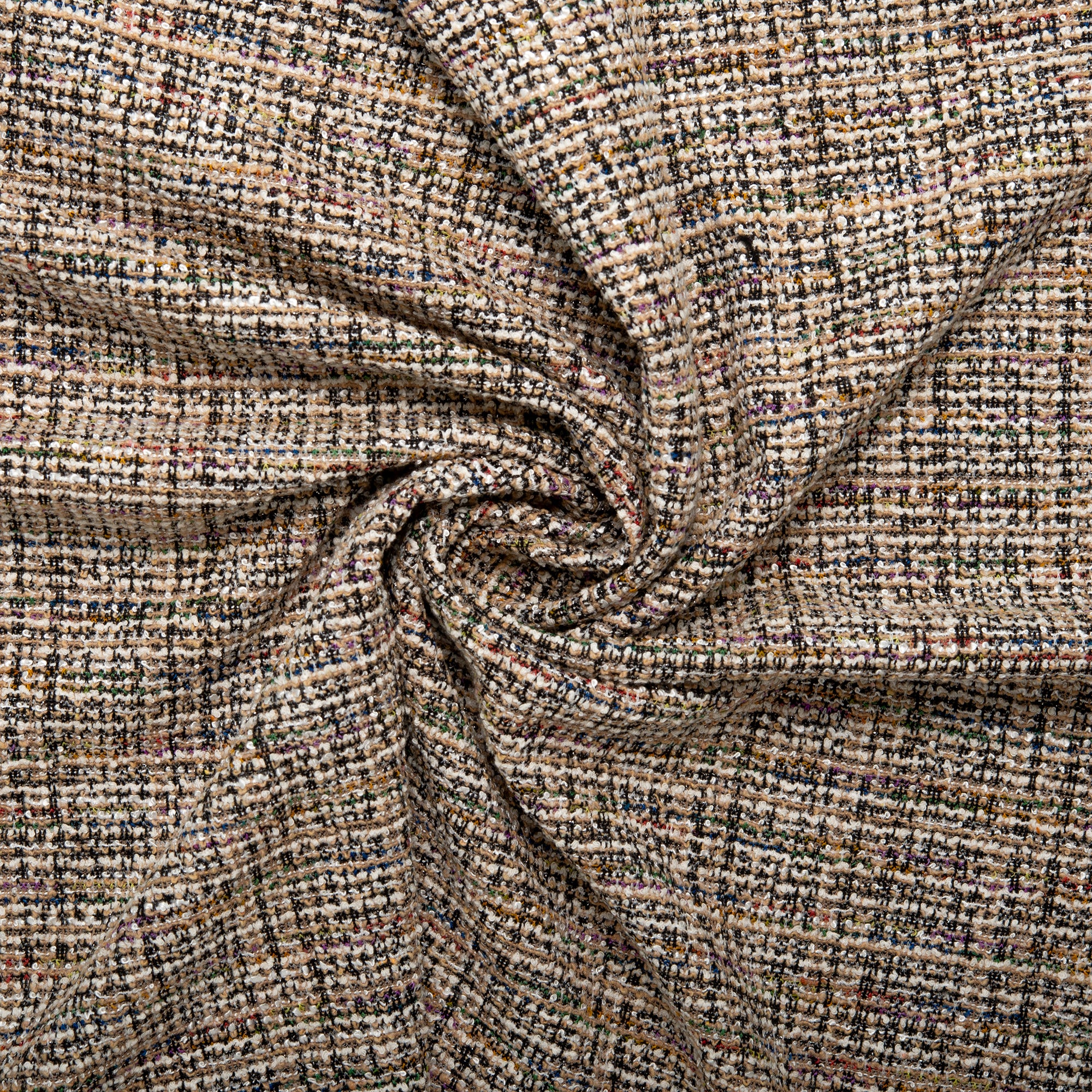 Heavy Bouclé Knit - NELLY - Brown - Image 2