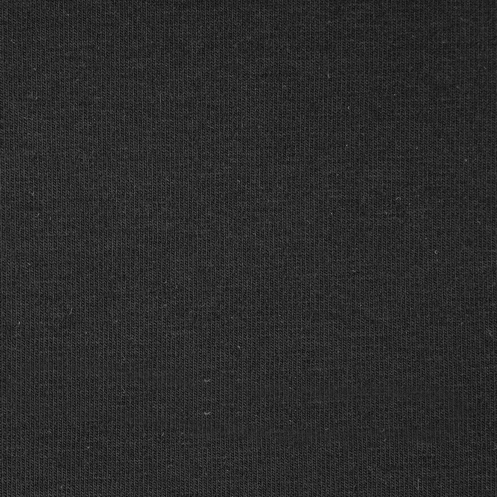 Heavy Cotton Lycra Knit - Black