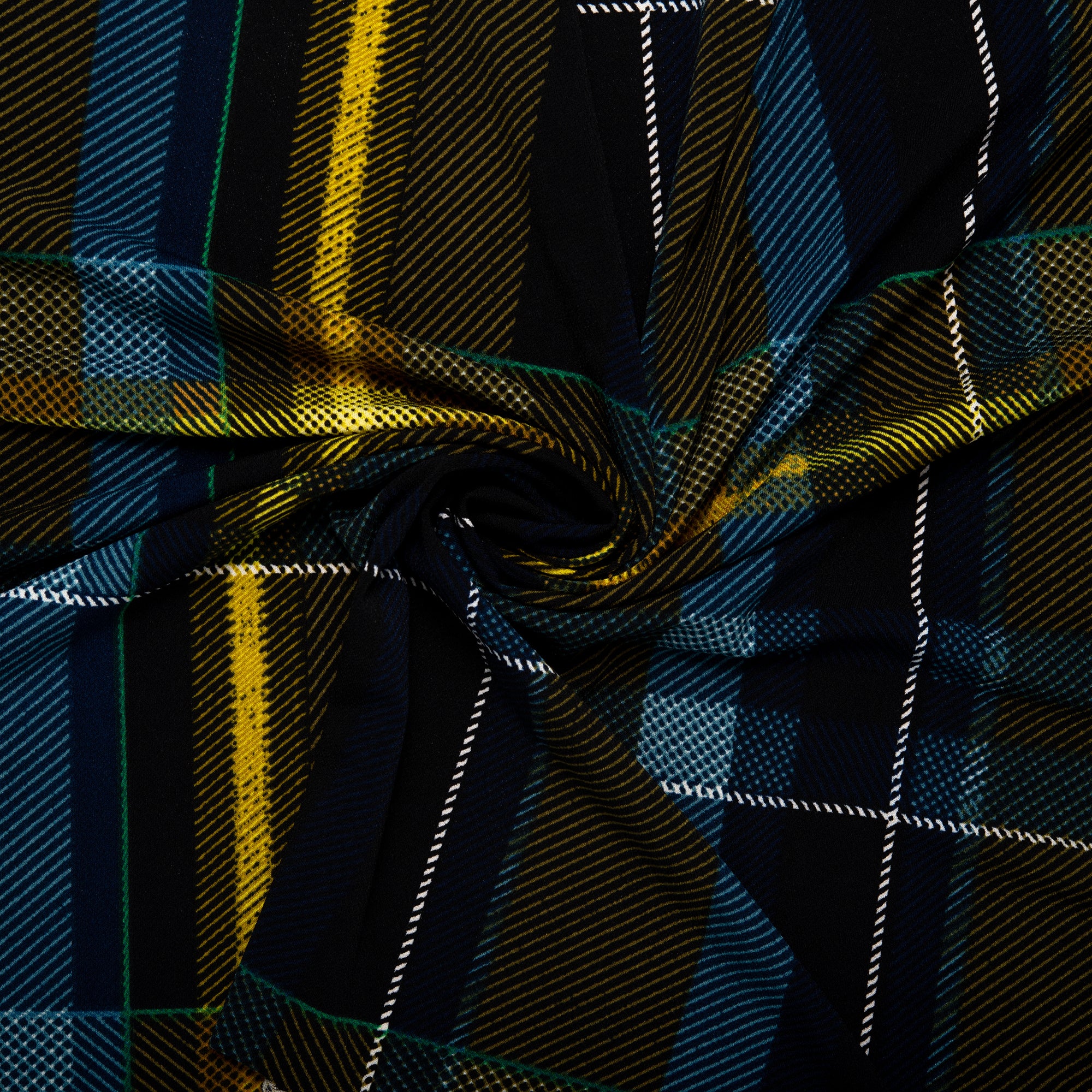 Heavy Knit - MELLISA - Plaids - Blue - Image 2