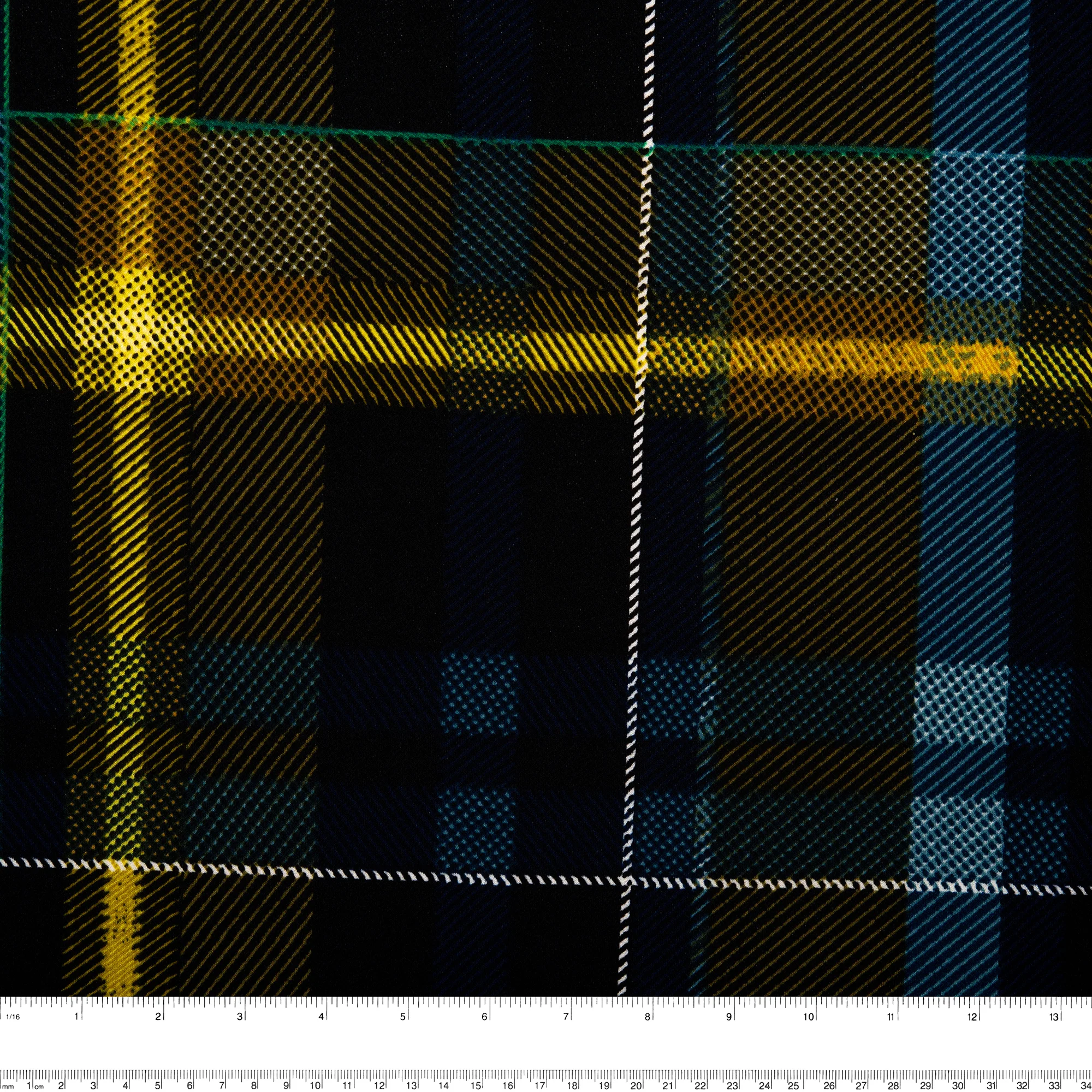 Heavy Knit - MELLISA - Plaids - Blue - Image 3