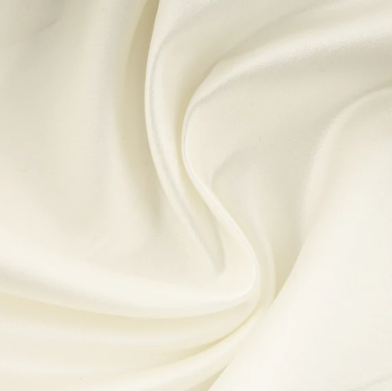 Heavy Matte Satin - Ivory - Image 2