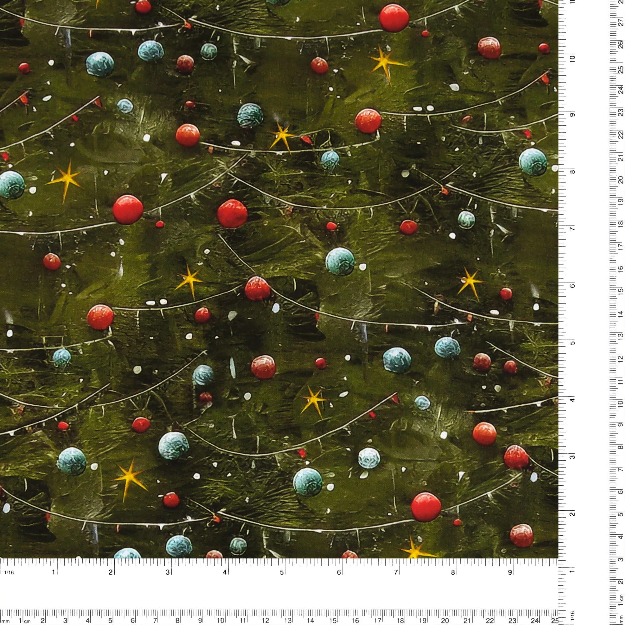 Henry Glass & Co - Printed Cotton - IT'S THE HOLIDAYS - 004 - Green - Image 3