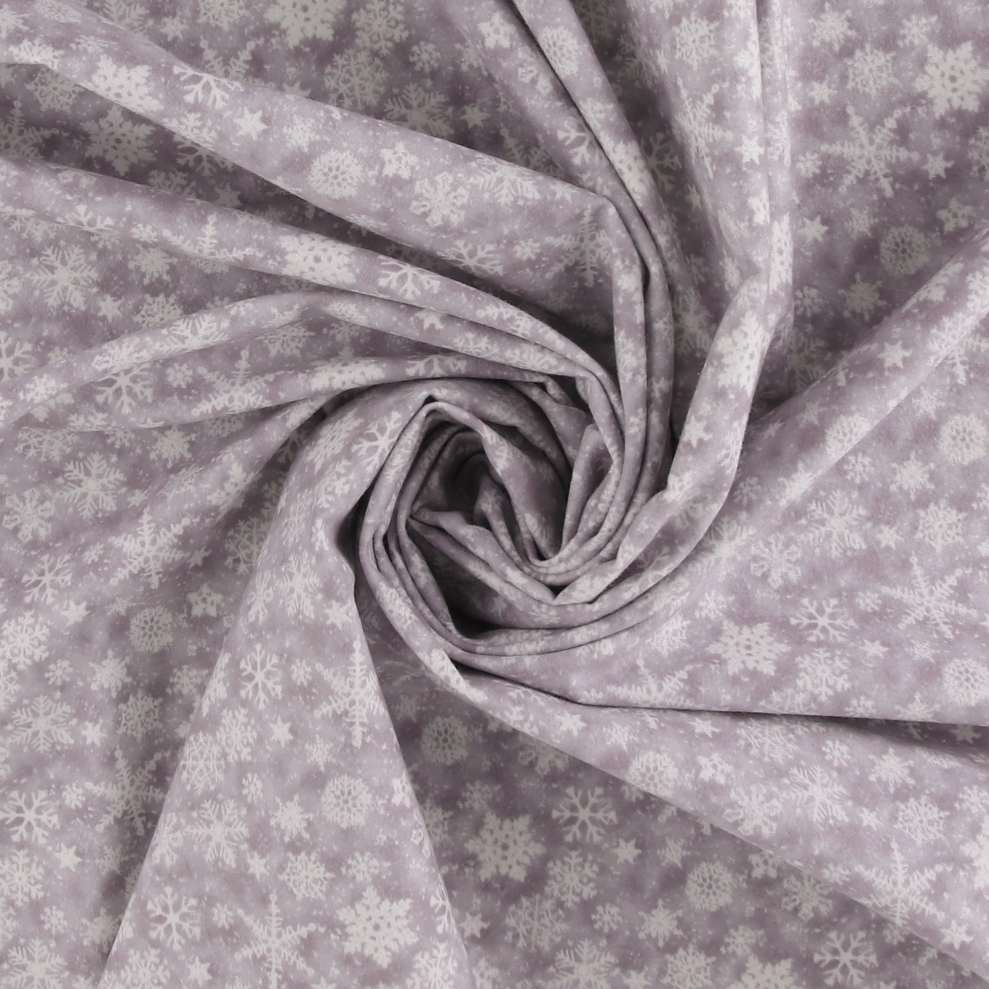 Henry Glass & Co - Printed Flannelette - SNOW CREW - 005 - Grey - Image 2