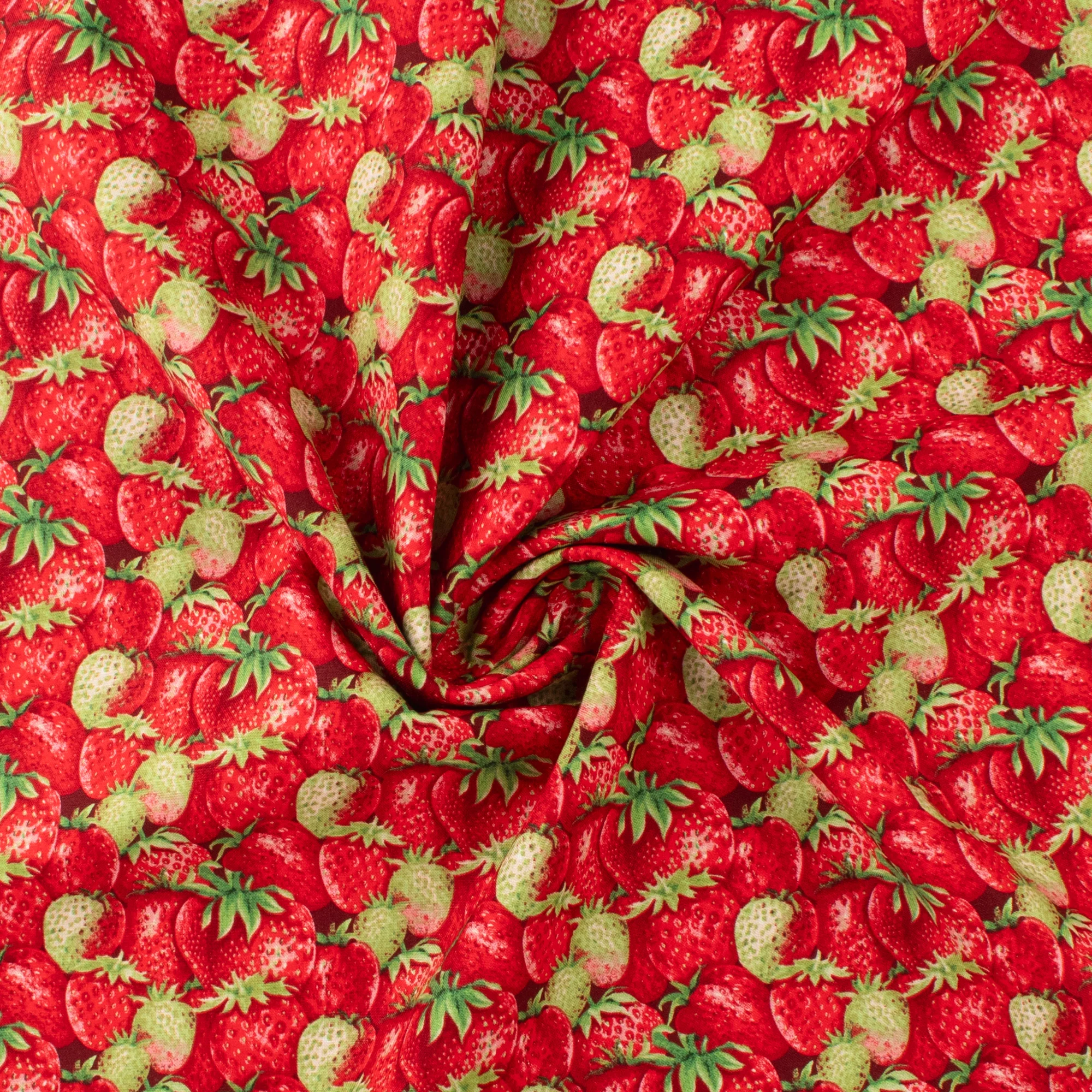Henry Glass - Printed Cotton - BERRY BESTIES - 002 - Red - Image 2