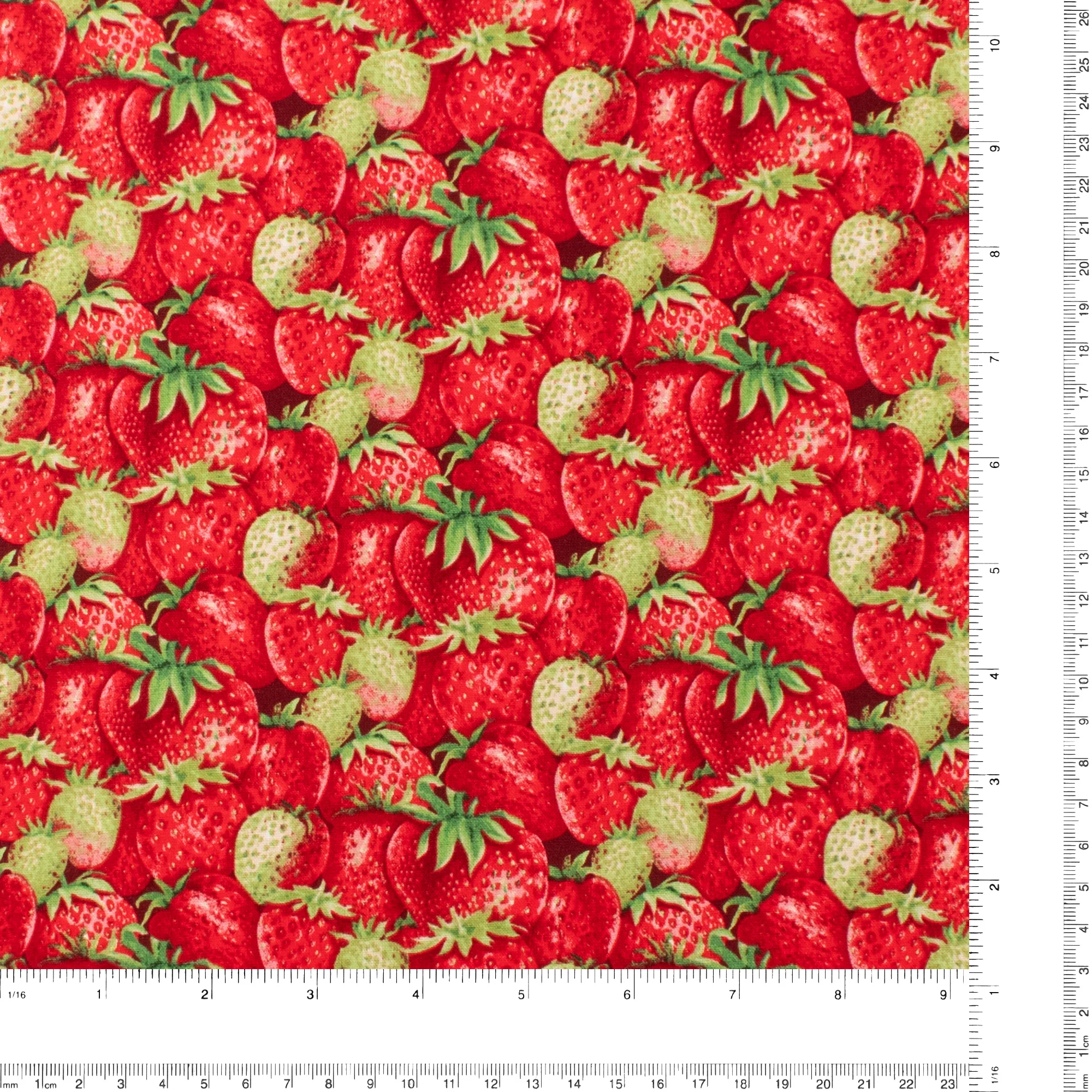 Henry Glass - Printed Cotton - BERRY BESTIES - 002 - Red - Image 3