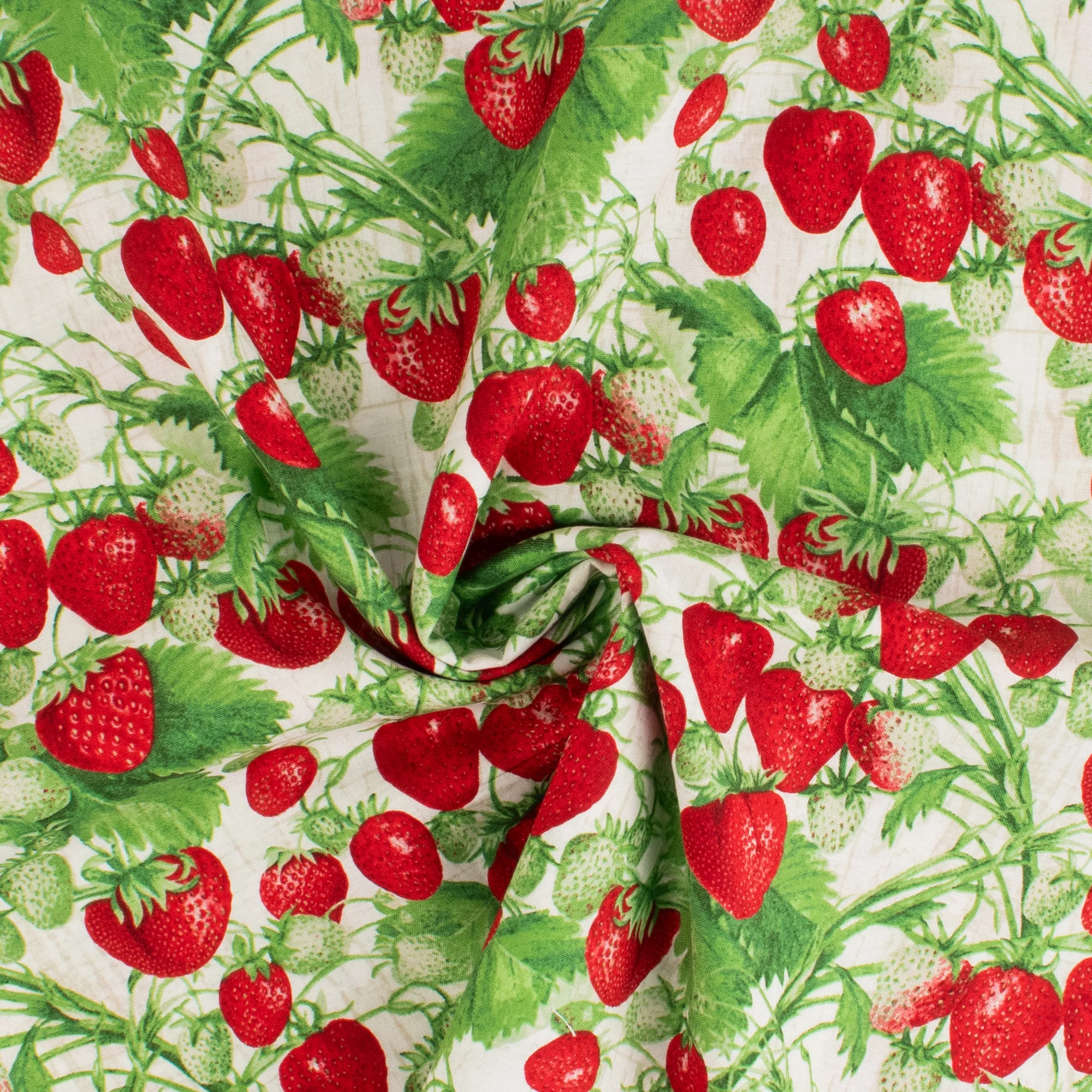 Henry Glass - Printed Cotton - BERRY BESTIES - 006 - Offwhite - Image 2