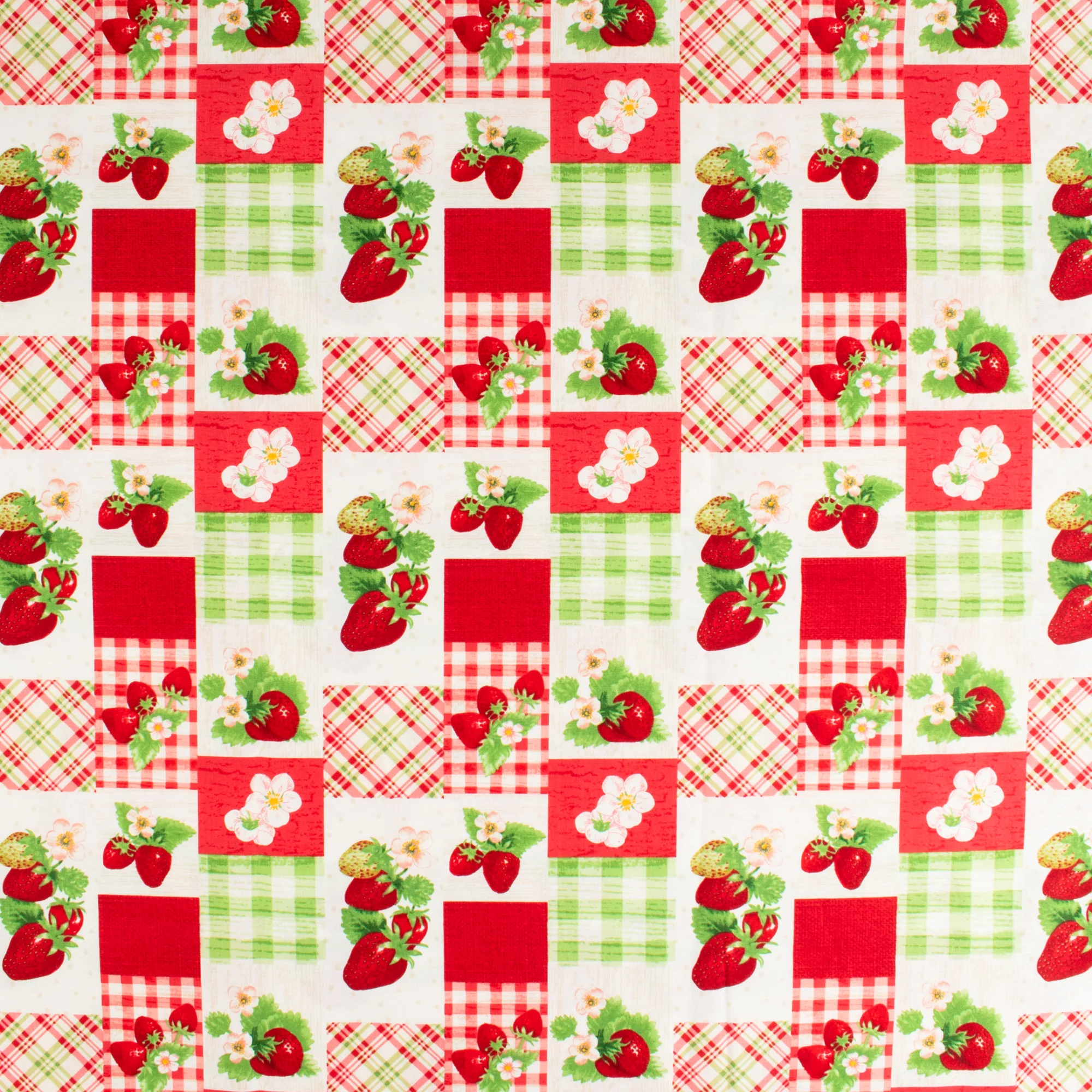 Henry Glass - Printed Cotton - BERRY BESTIES - 010 - Strawberry