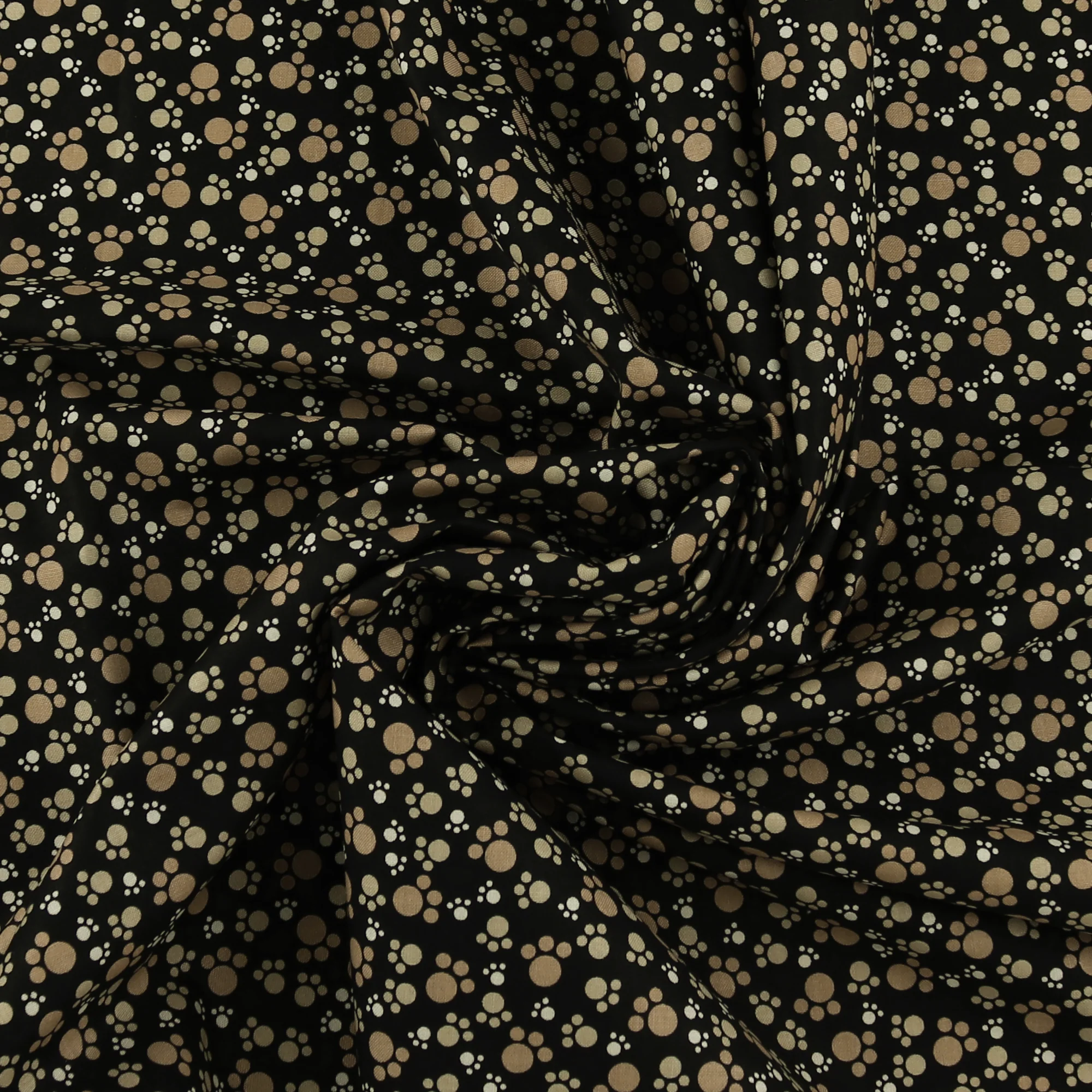 Henry Glass - Printed Cotton - «BIG KITTIES» - 006 - Black - Image 2