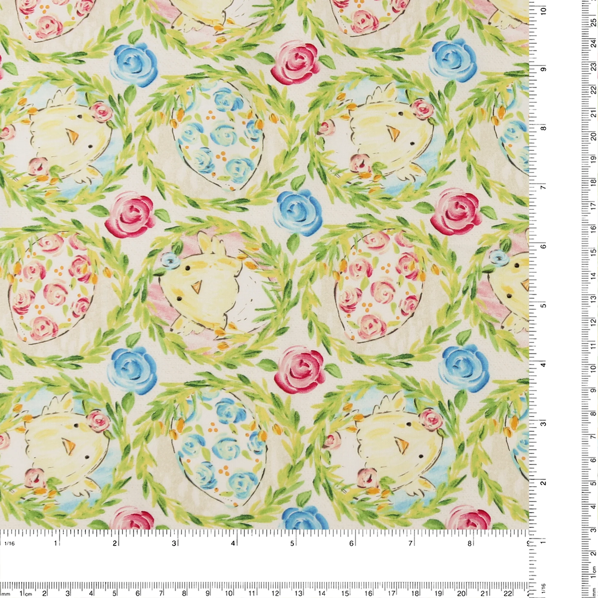 Henry Glass - Printed Cotton - «PEEK A BOO BUNNIES» - 004 - White - Image 3