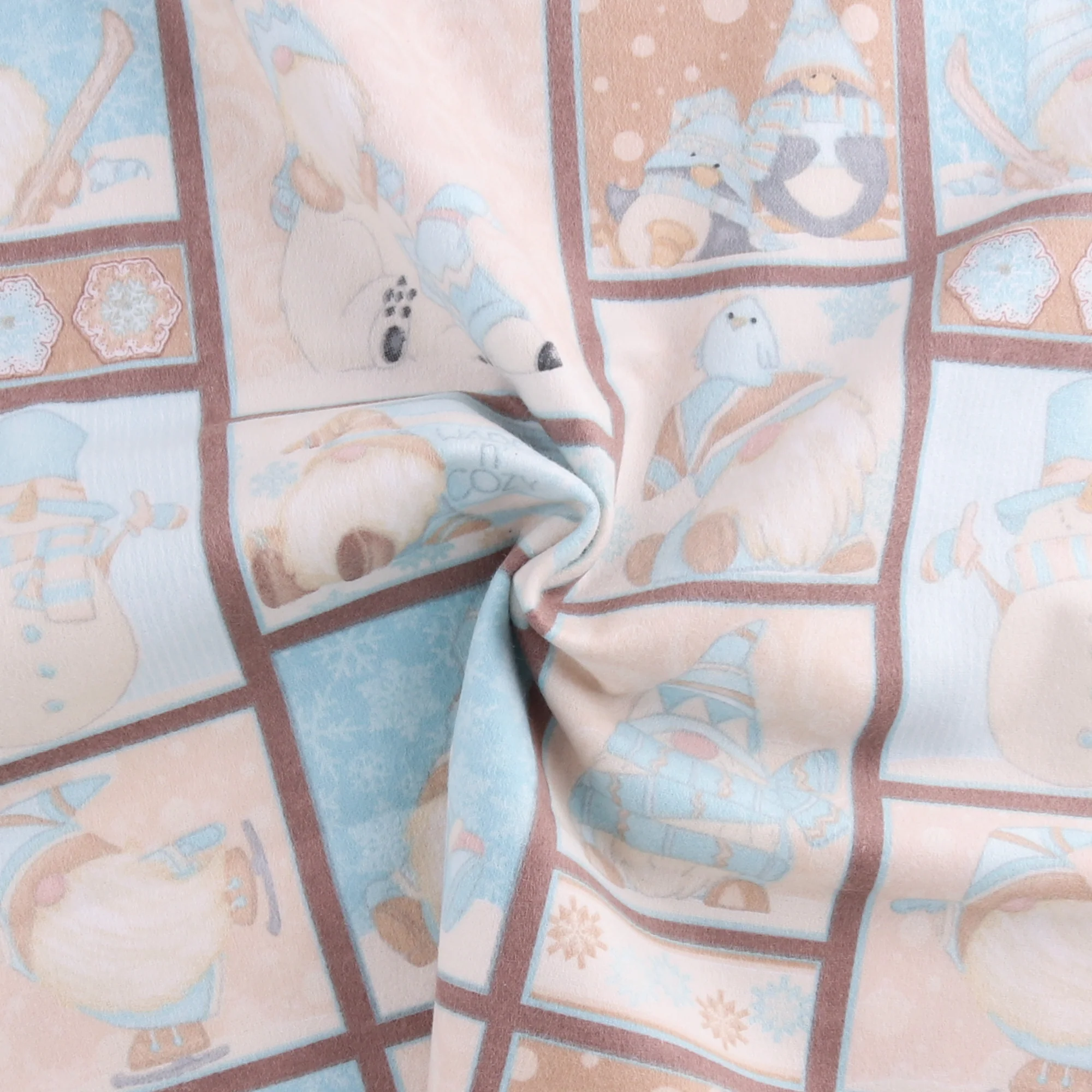 Henry Glass - Printed Flannelette - I LOVE SN'GNOMIES - 004 - Multicolor - Image 2